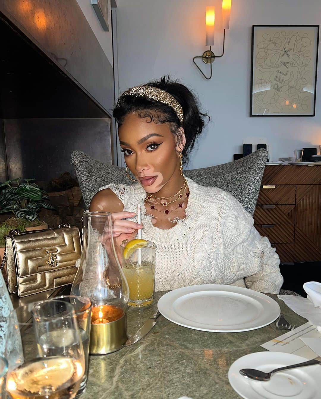 ウィニー・ハーロウさんのインスタグラム写真 - (ウィニー・ハーロウInstagram)「Pasta & Lobsta 🍝」5月23日 20時13分 - winnieharlow