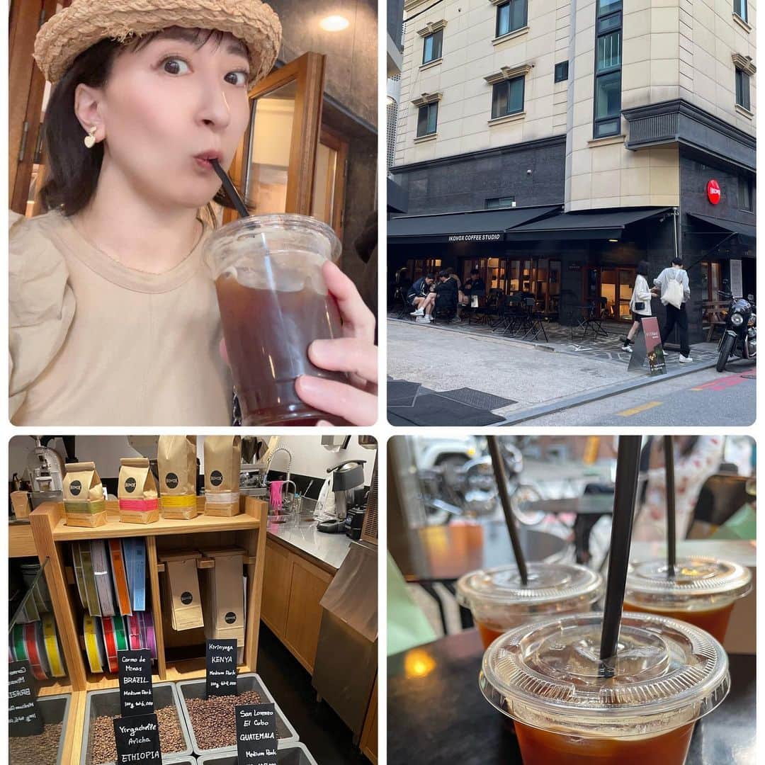 小川薫さんのインスタグラム写真 - (小川薫Instagram)「【ソウル カフェ&スイーツ】 . カロスキルへ☕️ ソウルのカフェはかわいいショップが多いですね。 映えよりコーヒーショップ「IKOVOX（イコボックス）」でアイスコーヒーを。美味しかったから豆も買えばよかったな。 マドレーヌの「ETOILE（エトワール ）」も並んでいなかったので寄りました。フィナンシェやクイニーアマンが人気だそう。 お花屋さんも若い人が気軽に買えそうなショップを たくさん見かけました💐 . #カロスキル　#ソウルカフェ　#ソウルマドレーヌ #ソウルスイーツ　#etoile #ikovox #ソウル　#韓国　#seoul #salondeclover  #サロンドクローバー #小川薫 #料理研究家　#テーブルコーディネーター #堀江 #イタリアンレッスン　#料理教室　#料理教室大阪」5月23日 20時40分 - salondeclover