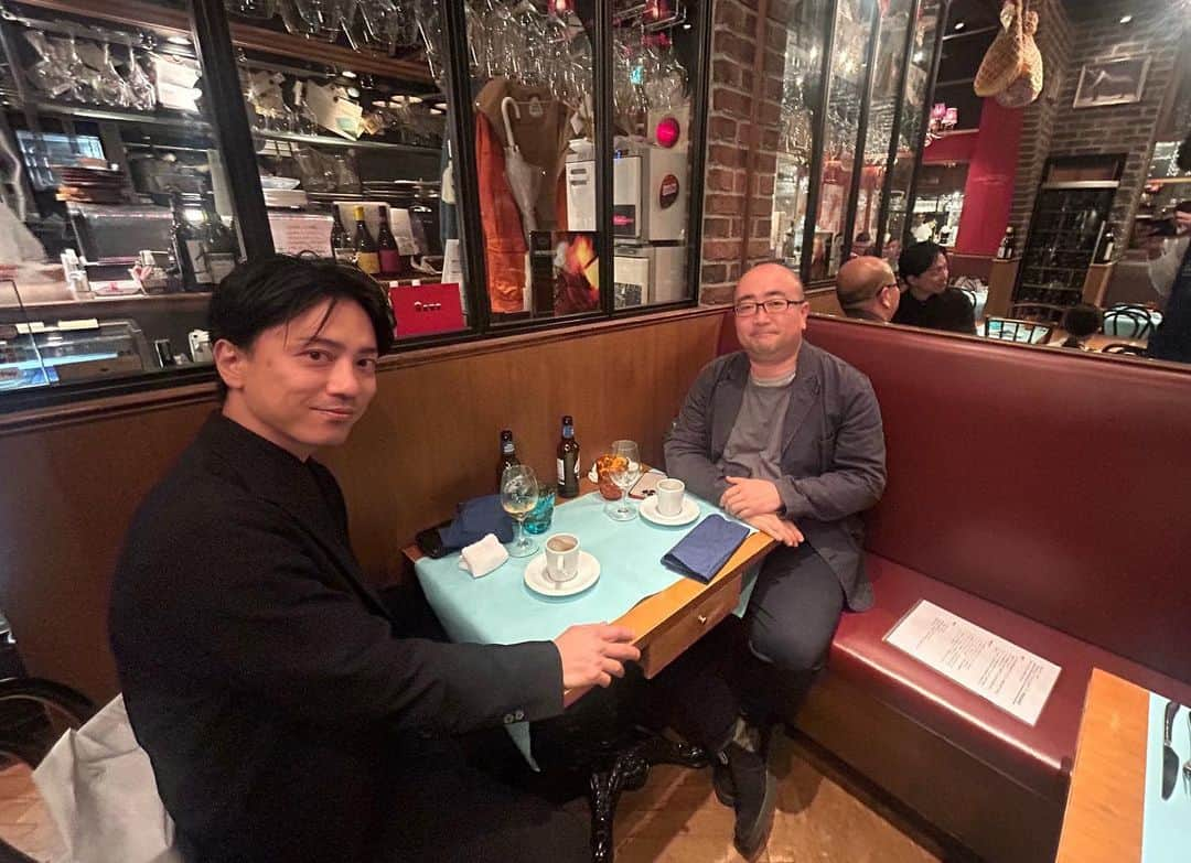 森澤祐介さんのインスタグラム写真 - (森澤祐介Instagram)「. 経営者の先輩と神楽坂のイタリアンへ🇮🇹  貴重なお話をありがとうございました  グラッツェ！」5月23日 20時52分 - yusuke_morisawa