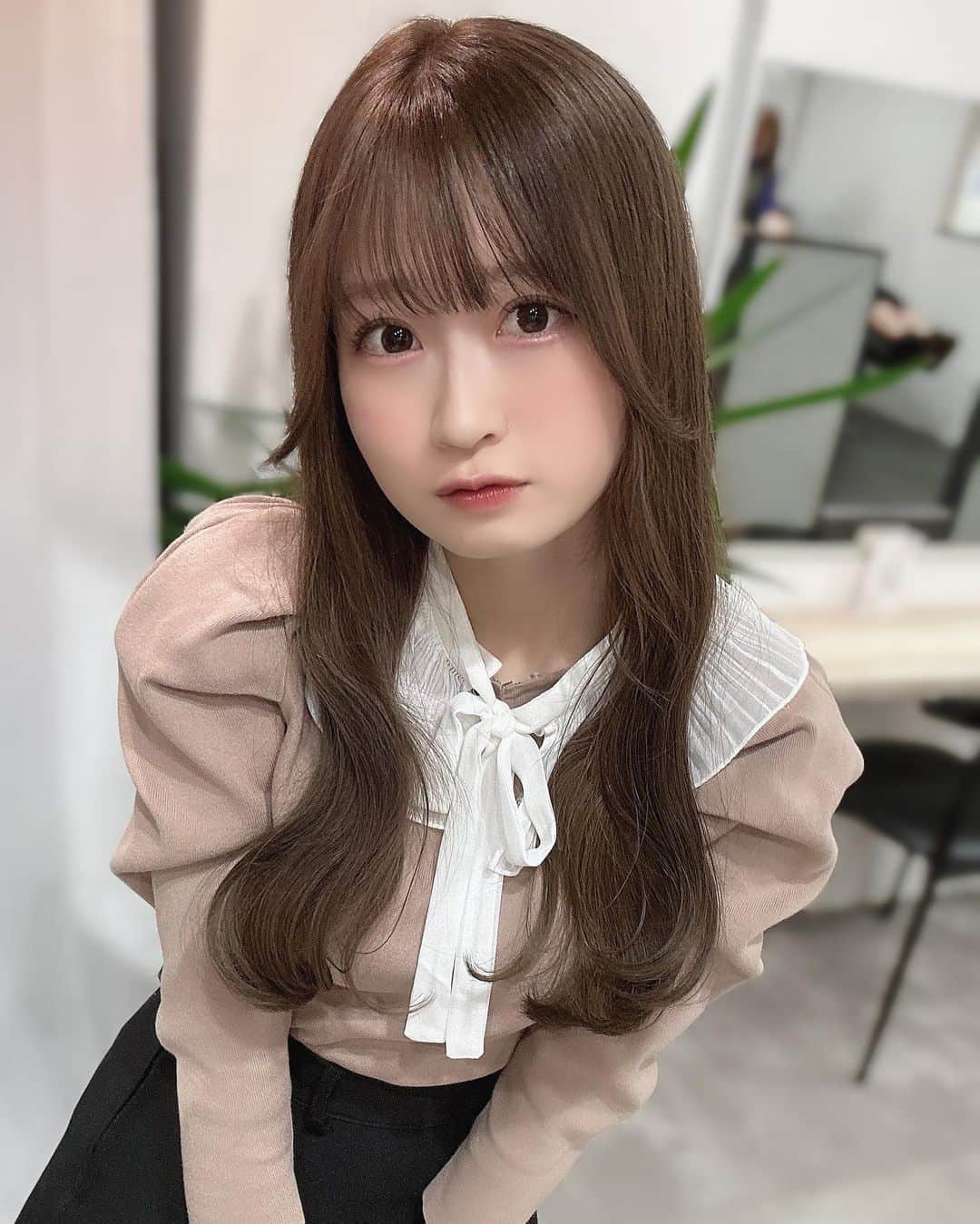 佐野心音のインスタグラム：「髪染めました💛」