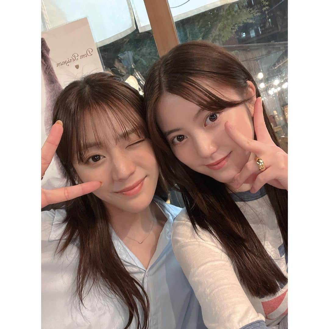 中野恵那のインスタグラム：「にゃは❤︎」