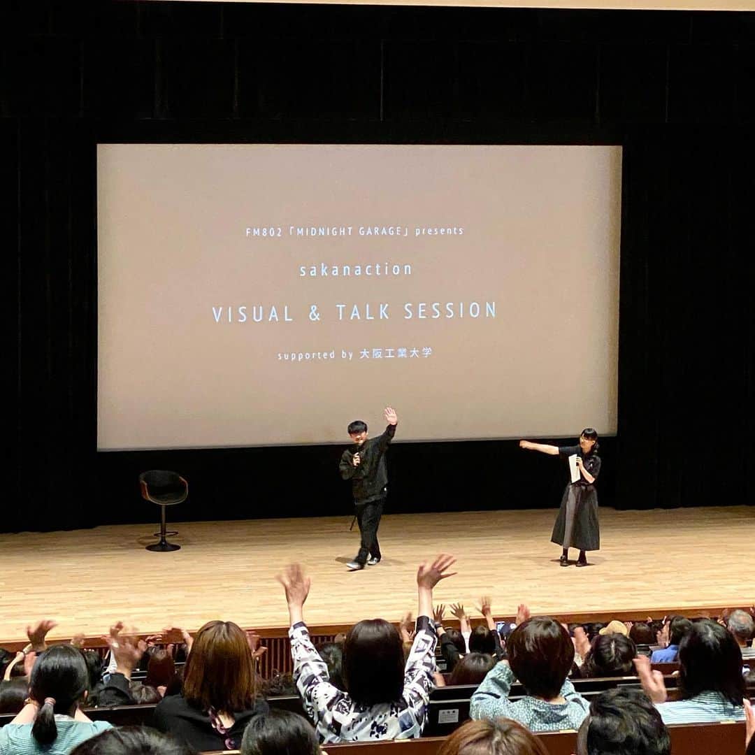 山口一郎のインスタグラム：「VISUAL & TALK SESSION大阪。」