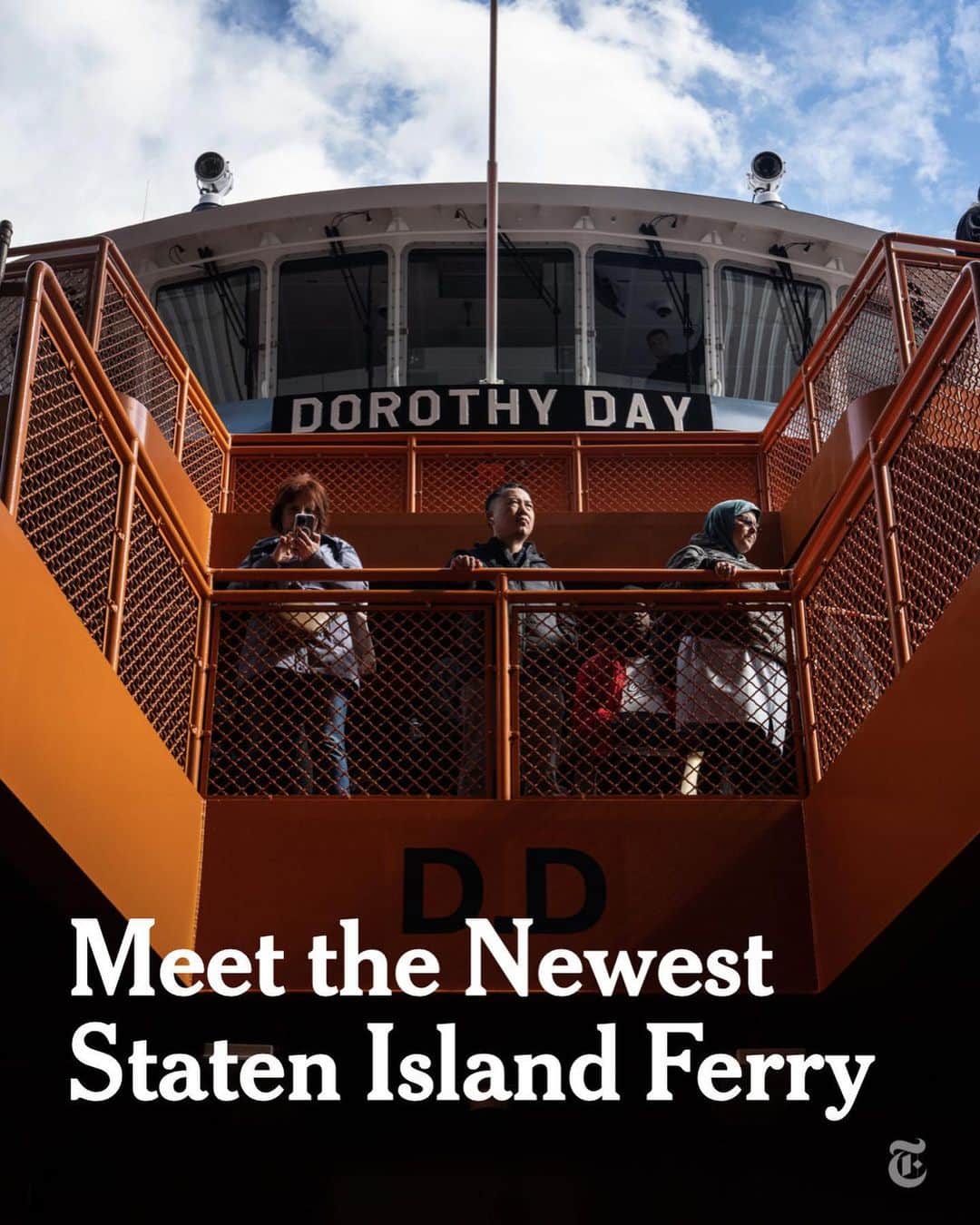 ニューヨーク・タイムズさんのインスタグラム写真 - (ニューヨーク・タイムズInstagram)「The New York City ferries that provide free passage between Staten Island and Lower Manhattan are often christened with the names of notable Staten Islanders. The newest addition to the fleet is named for Dorothy Day, a journalist, reformer, anarchist, peace activist, Roman Catholic convert, and potential saint the Vatican has declared her a “servant of God,” an initial step toward canonization). She is buried on Staten Island, where her religious conversion took place.  Last month’s celebration of the Dorothy Day’s inaugural run included city officials and Catholic clerics and pacifists. The large gathering at St. George Terminal on Staten Island included a speech by the city’s transportation commissioner, Ydanis Rodriguez, in which he emphasized that Day’s call to treat every human being with “dignity and respect” included immigrants and workers.  For the inaugural trip, dozens of tourists secured positions on the ferry's upper and middle decks, vying for the best views of the Statue of Liberty, still only a copper-green smudge in the distance. But on the lower deck, regulars seemed to have taken their places on benches. Some nodded off, some studied their cellphones, and some lost themselves in the mesmerizing waters — just as Day once did.  “The sky and water is so lovely in all its moods that I often find myself just thinking, and thinking ‘to the point’ on what has been going on down below the surface of my mind,” Day wrote about one ferry ride she took in 1950.  Tap the link in our bio to enjoy the ride on the Dorothy Day ferry and to learn more about the woman for which it was named. Photos by @heislerphoto」5月23日 22時02分 - nytimes