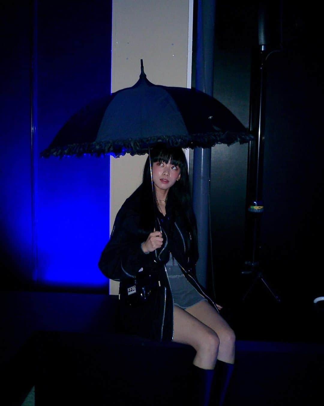 ゆらさんのインスタグラム写真 - (ゆらInstagram)「雨の日はアンプリチュードの傘一生ローテしてる」5月24日 0時07分 - yura_pk