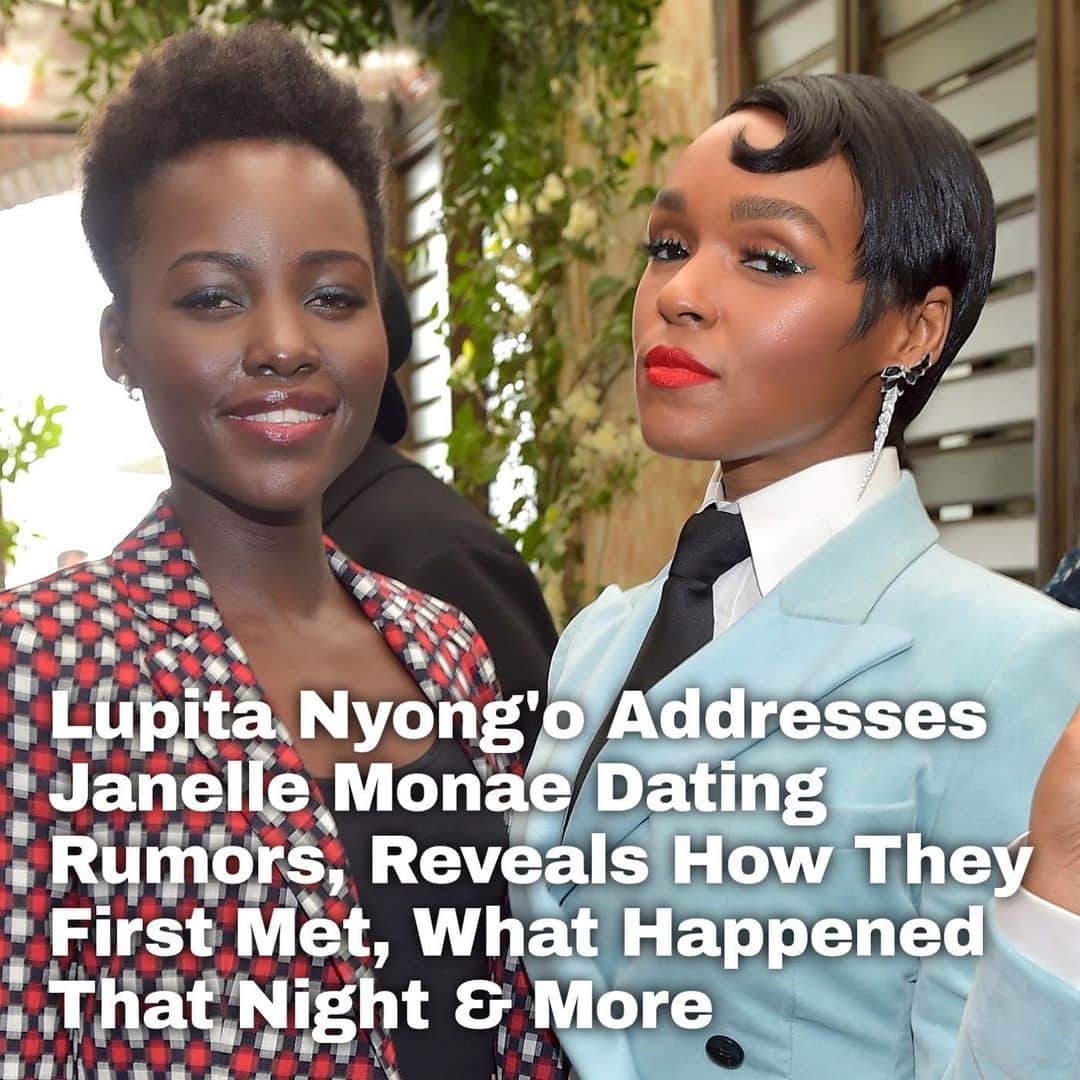 Just Jaredさんのインスタグラム写真 - (Just JaredInstagram)「Lupita Nyong'o is finally speaking to those Janelle Monae romance rumors that have circulated for years, revealing how they met, what happened the night they first met and more. Tap this photo in the LINK IN BIO to see what she shared. #LupitaNyongo #JanelleMonae Photo: Getty」5月24日 0時28分 - justjared