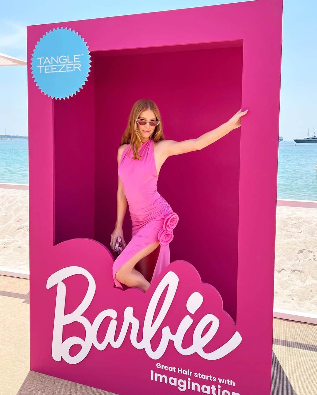 マリーナルイバルボサさんのインスタグラム写真 - (マリーナルイバルボサInstagram)「i'm your barbie today 🦩 @barbie x @tangleteezer」5月24日 10時18分 - marinaruybarbosa