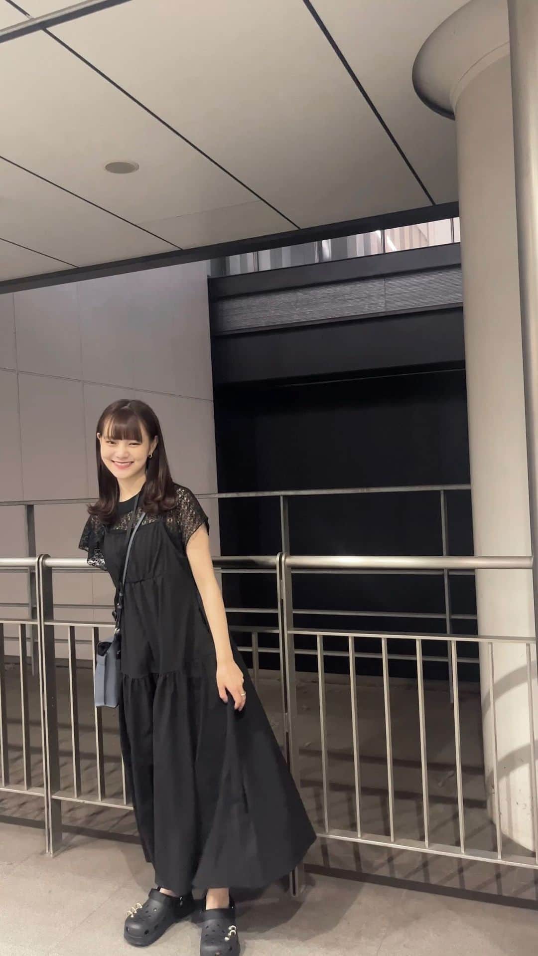 木村なつみのインスタグラム：「ootd tops (発売中) @natsumikimura_official  onepiece @hinari_official」