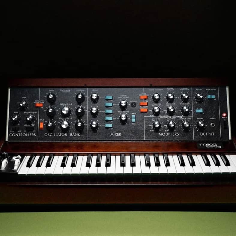 Design Milkさんのインスタグラム写真 - (Design MilkInstagram)「Journey back to the colorful era of Moog Music's iconic synth legends! 🕺🏻🎶 Celebrating Bob Moog's birthday + the Model D synth, @moogsynthesizers brings the 90's vibes alive with their virtual online Minimoog Model D synth site designed by @pentagramdesign. Get ready for an immersive experience that blends nostalgic, popular throwbacks + a rich historic exploration behind each digital door. 🎹✨ \\\ Check our link in bio to get your groove on! 🔗  #webdesign #interactivesite #music #musichistory #tech #technology」5月24日 2時19分 - designmilk