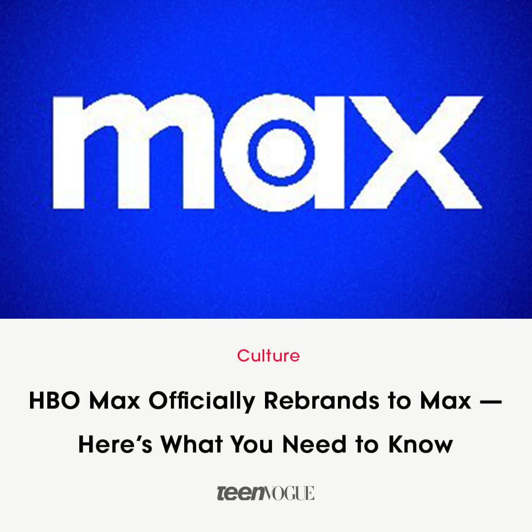 Teen Vogueさんのインスタグラム写真 - (Teen VogueInstagram)「As of  May 23, the platform formerly known as HBO Max will officially be called “Max," sans the instantly recognizable HBO brand. Find out what else you need to know about the changes coming to HBO Max… I mean, Max at the link in bio.  (📸: Courtesy of Warner Bros. Discovery)」5月24日 5時30分 - teenvogue
