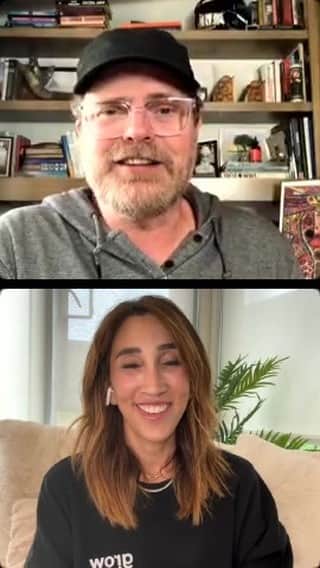 レイン・ウィルソンのインスタグラム：「In which i speak to @drelisahallerman about her book SOULBRIETY and her AMAZING work in addiction treatment. Follow her!」