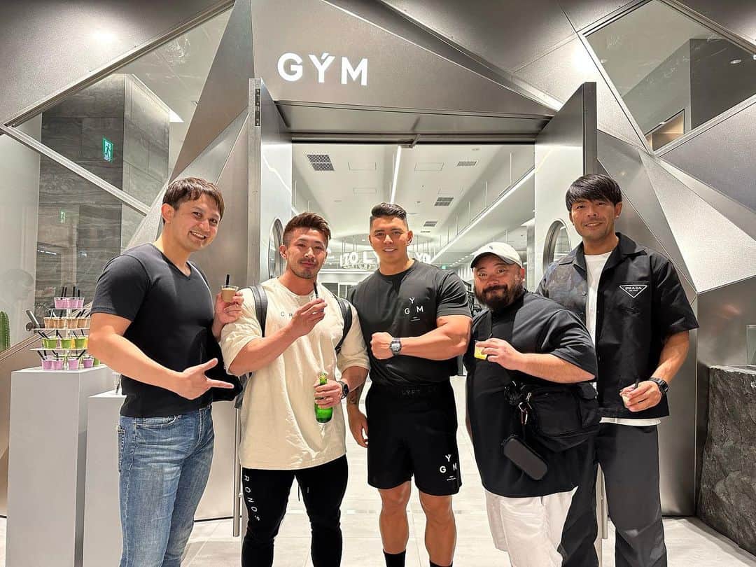 湯浅幸大さんのインスタグラム写真 - (湯浅幸大Instagram)「表参道ヒルズにオープンのする @lyft.gym レセプションパーティー ...