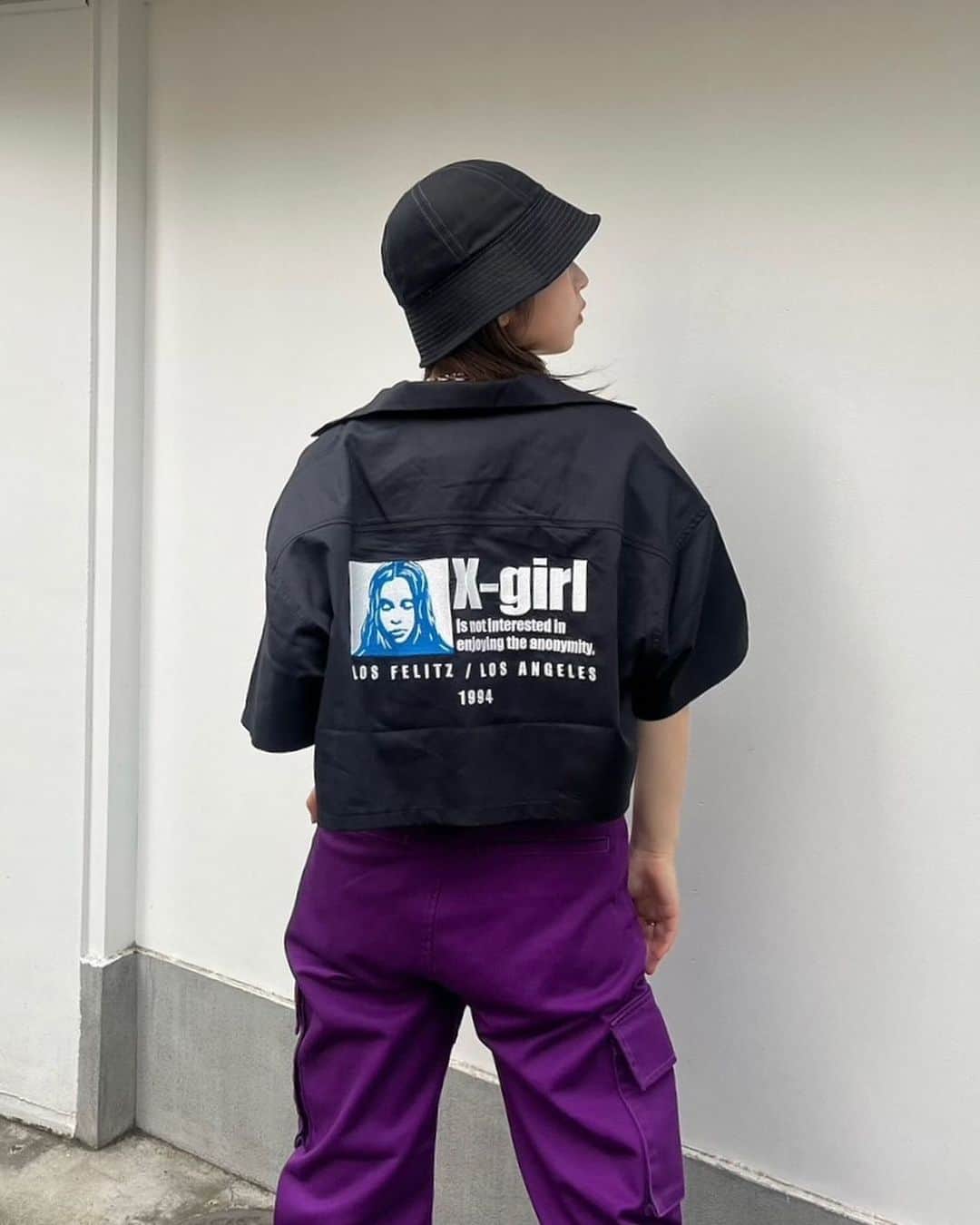 XGIRL_ootdのインスタグラム：「#xgirl_ootd  @pyn0504 151cm 　 X-girl STAFF 　 ------------------------------------ ▪️ANONYMITY OPEN COLLAR CROPPED SHIRT ￥12,100(税込) ▪️OVAL LOGO TANK TOP ￥3,850(税込) ▪️WIDE LEG CHINO PANTS PANTS ￥13,200(税込) ▪️SAILOR HAT ￥5,500(税込) ------------------------------------ 　 #xgirl #xgirljp #xgirlus #エックスガール #ストリートコーデ #夏コーデ #夏服コーデ #低身長コーデ #チビt #ロゴt #tシャツ #tシャツコーデ #y2k #y2kファッション #y2kstyle」