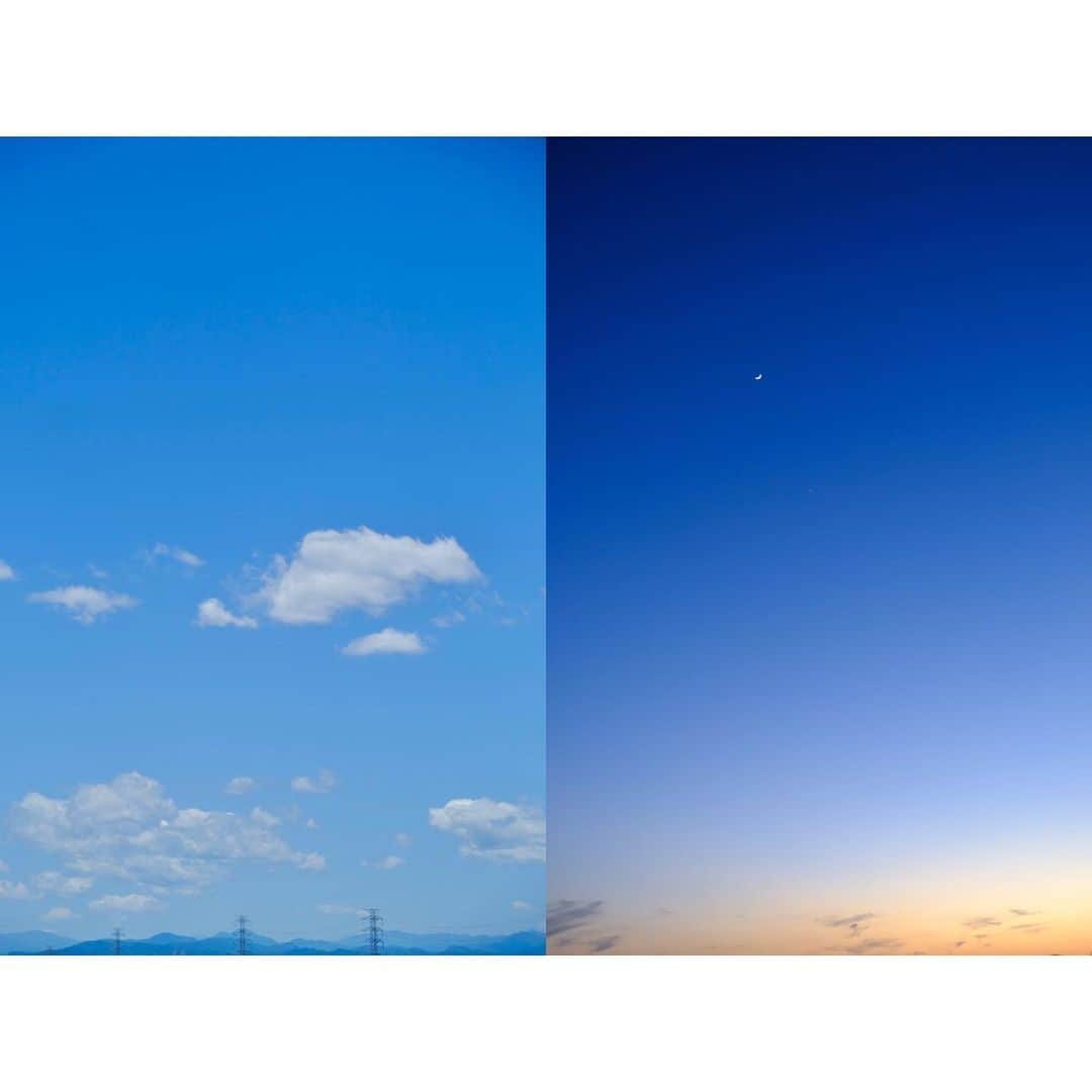 菊池真以さんのインスタグラム写真 - (菊池真以Instagram)「空気がさらっとしていて 清々しかった日・°  月と金星が肉眼でも見え始めました🌙⭐︎ 火星ももうすぐ見えるかなー🥰  #月とコラボ　⭐︎🌙⭐︎」5月24日 19時28分 - mai_sorairo