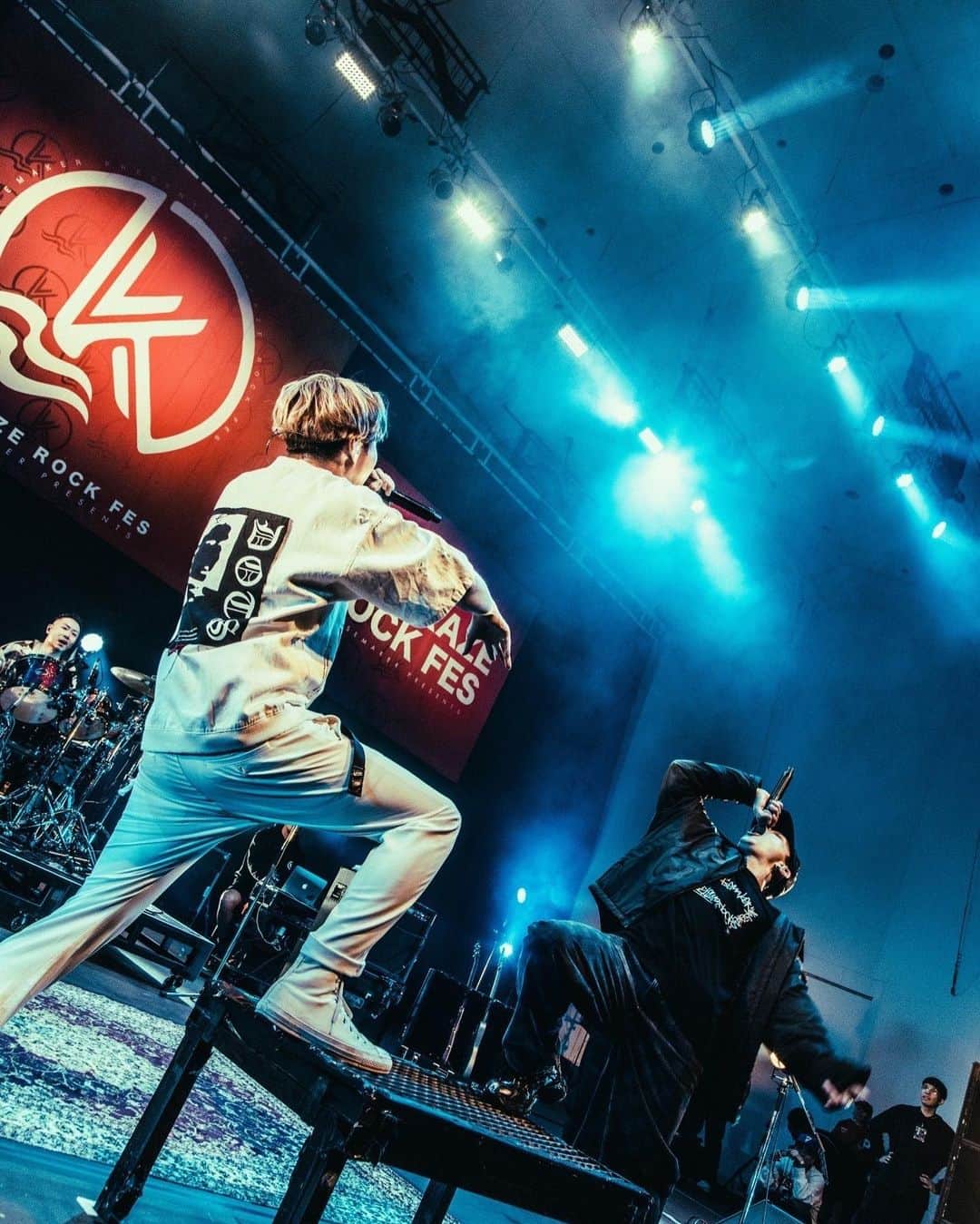 AG（エイジ）のインスタグラム：「KITAKAZE ROCK FES. 2023 📷 by @nekoze_photo  #NOISEMAKER #kitakaze  #kitakazerockfes」