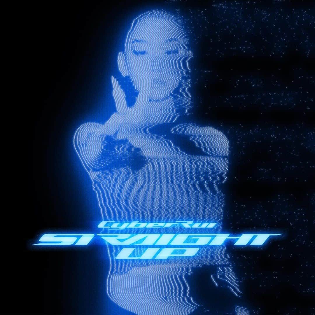 CYBER RUIのインスタグラム：「NEW SINGLE “STRAIGHT UP” OUT ON ALL STREAMINGS!!!  Prod by @eglbeats  Cover art by @guccimaze  Link in bio」