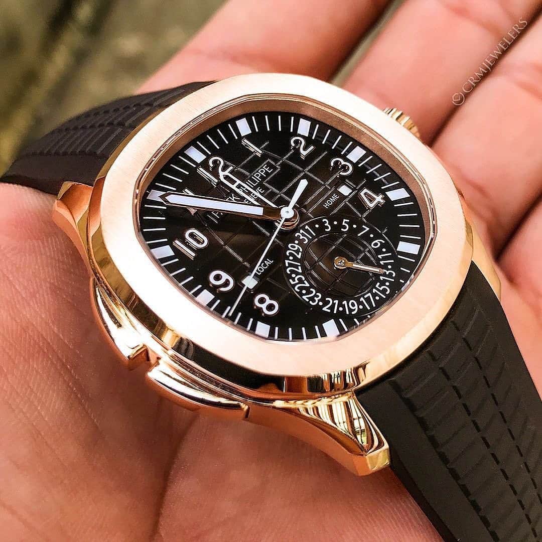 Daily Watchさんのインスタグラム写真 - (Daily WatchInstagram)「Rose gold beauty. The Patek Philippe Aquanaut Ref 5164R. Content by @crmjewelers」5月24日 20時31分 - dailywatch