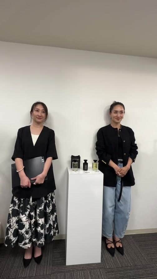 亀恭子のインスタグラム：「@lecouventparfums_japan  Instagram Live 初夏に纏う香りとファッション」