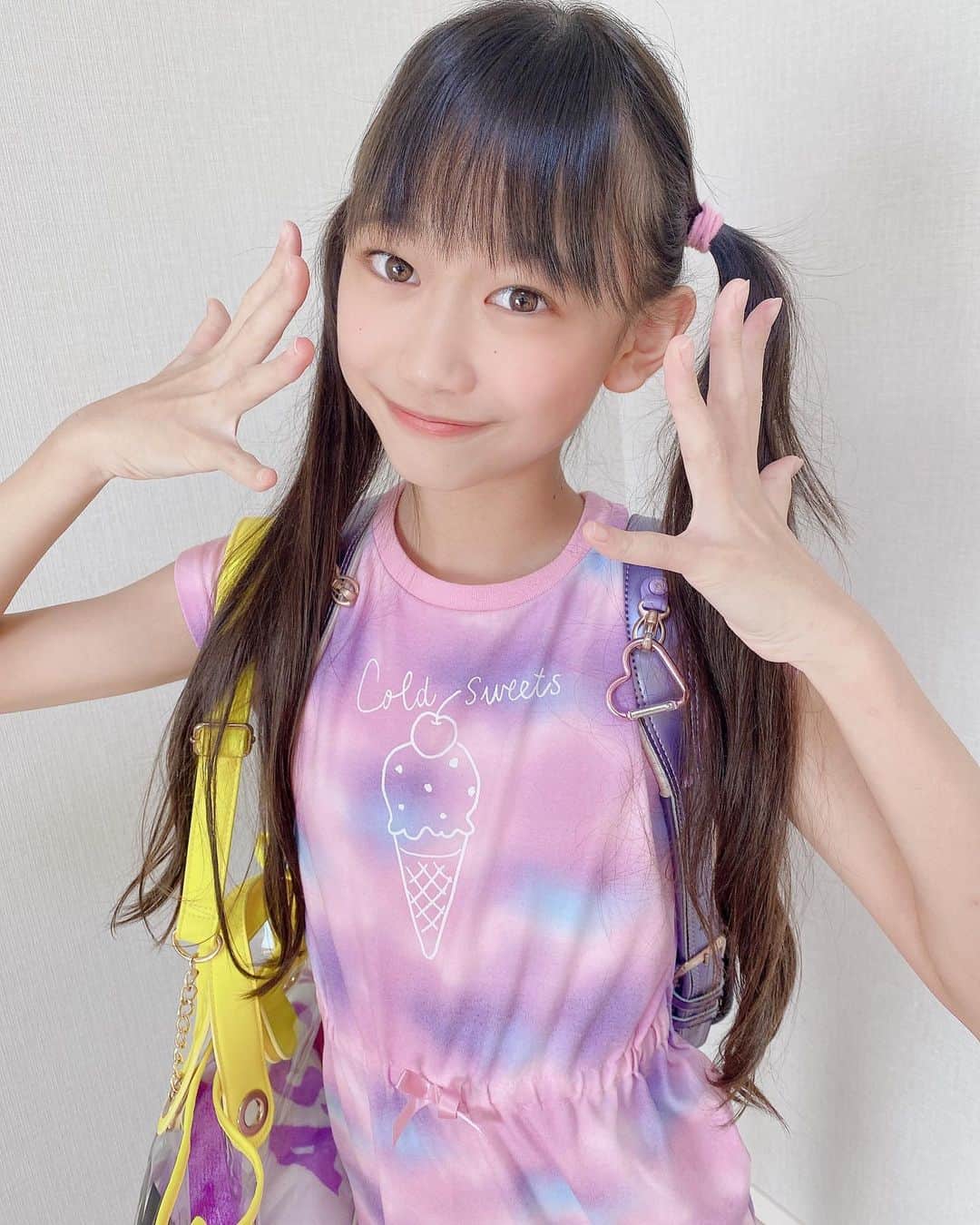 藤林夢さんのインスタグラム写真 - (藤林夢Instagram)「💜4×stAr5(ｼｽﾀ)Yume💗 【今日から🏫水泳の授業開始です🏊‍♀️ ...