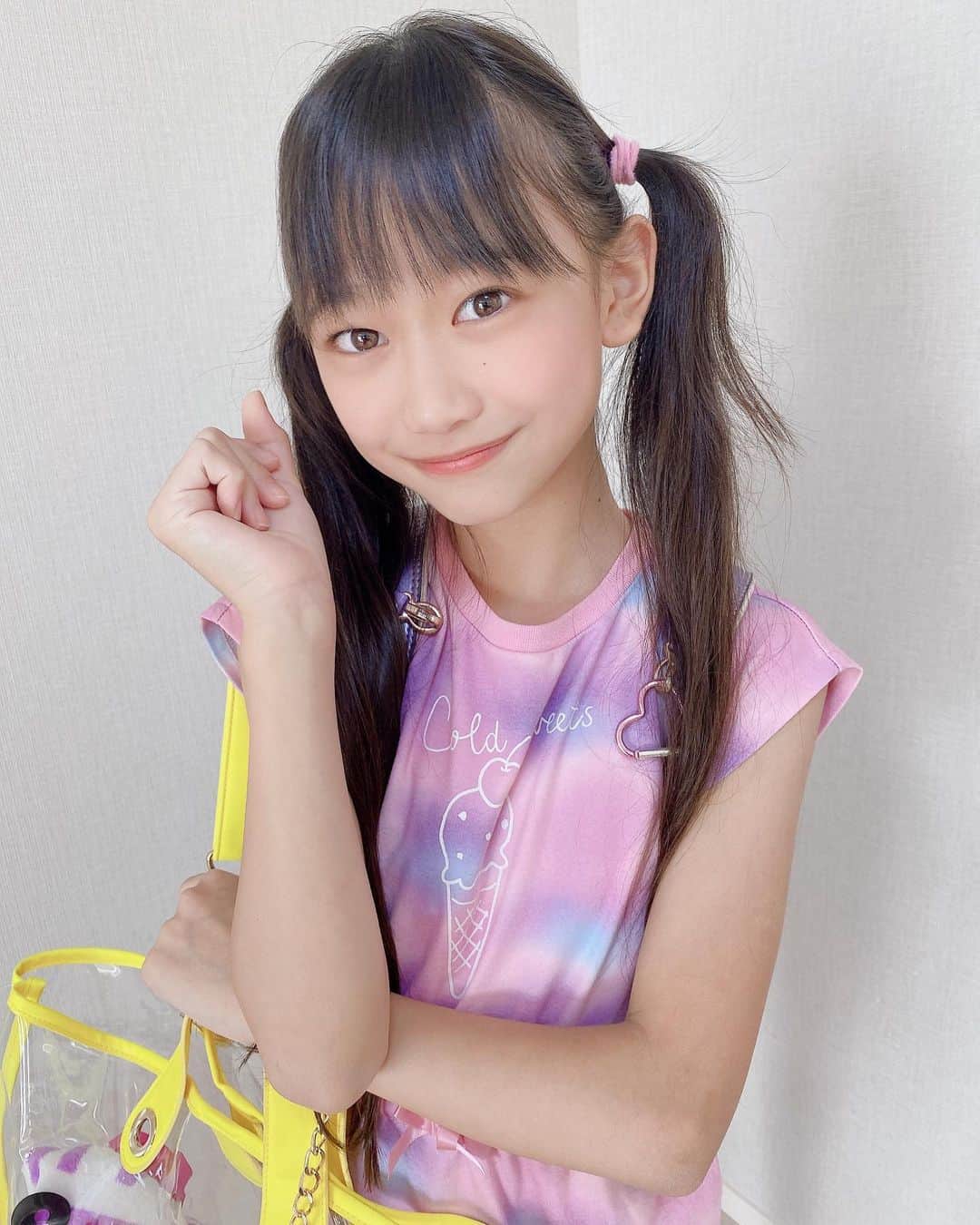藤林夢さんのインスタグラム写真 - (藤林夢Instagram)「💜4×stAr5(ｼｽﾀ)Yume💗 【今日から🏫水泳の授業開始です🏊‍♀️ ...