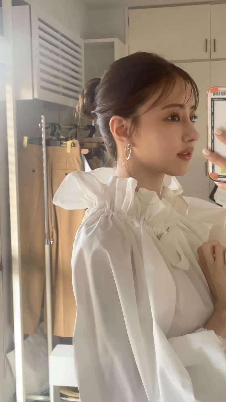 愛甲千笑美のインスタグラム：「@classy_mag_insta 🤍🤍」