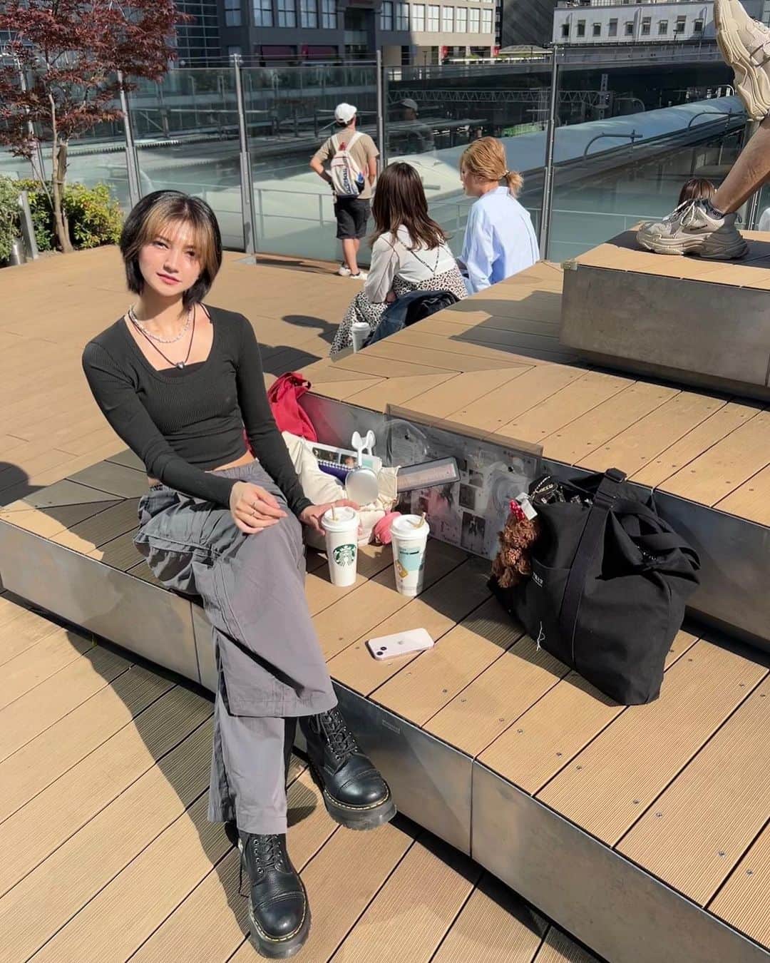 のインスタグラム：「日を浴びたくなるね💞」