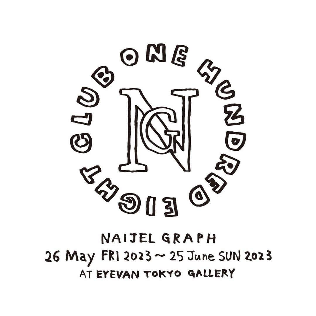 アイヴァン 7285さんのインスタグラム写真 - (アイヴァン 7285Instagram)「. Special Event to commemorate the Second Anniversary of EYEVAN Tokyo Gallery . NAIJEL GRAPH “One Hundred Eight Club” Friday 26th May 2023 - Sunday 25th June 2023 at @eyevan_tokyogallery . A special event will be held to commemorate the 2nd anniversary at EYEVAN Tokyo Gallery, EYEVAN’s flagship store that opened on Kotto-dori, Aoyama in 2021 as an eyewear store that also functions as a gallery, based on the concept of serving as an information center for not only fashion but also various cultures. Kunichi Nomura(TRIPSTER), who designed the store, and NAIJEL GRAPH, who designed the store’s shoppers and shop cards, have teamed up again to display the original portrait illustrations named “One Hundred Eight Club”. Commemorative goods such as “One Hundred Eight Club” T-shirts, tote bags, and postcards will also be on sale. . CONTACT:  @eyevan_tokyogallery EYEVAN Tokyo Gallery 5-13-2 1F Minami-Aoyama Minato-ku Tokyo 03-3409-1972 ※Closed on Tuesday . ファッションのみならず様々なカルチャーの情報発信地という役割をコンセプトに、ギャラリーとしての機能を兼ね備えたアイウエアショップとして2021 年に青山・骨董通りにオープンしたEYEVAN の旗艦店「EYEVAN Tokyo Gallery」にて、オープン 2 周年を記念したスペシャルイベントを開催いたします。 店舗デザインを手がけた野村訓市氏（TRIPSTER）と同店のショップバッグやショップカードをデザインした NAIJEL GRAPH（ナイジェルグラフ）が再び手を組み、「One Hundred Eight Club」と名付けられたポートレイトイラストの原画を展示いたします。 イベント期間中は「One Hundred Eight Club」の T シャツ、トートバッグ、ポストカードなどの記念グッズの販売に加え、メインヴィジュアルを使用したシルクスクリーンポスターも数量限定で販売予定です。 . ※イベント内容、グッズの購入方法については店舗のオフィシャルInstagramアカウント@eyevan_tokyogalleryをご確認ください。  #EYEVAN #KunichiNomura #NaijelGraph」5月24日 18時00分 - eyevan_official