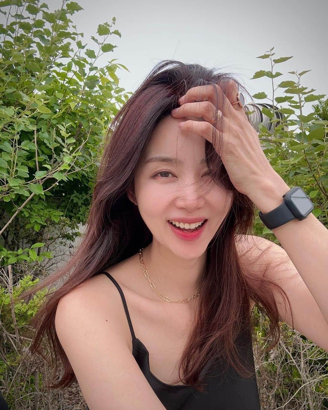 のインスタグラム：「-  더하지도 덜하지도 않게  노력중이에요」