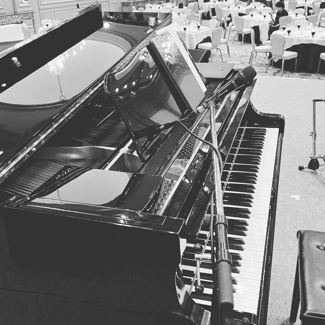 上杉洋史のインスタグラム：「5061588 G2E #piano #yamaha #venue #todayspiano #instapiano #pianophotography」