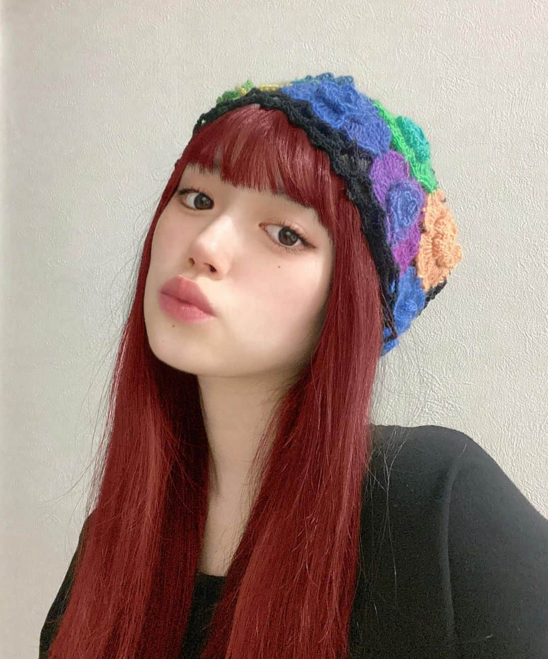 藤堂なえみのインスタグラム：「可愛い帽子買った💙💜  もう8ヶ月は美容院行ってないんだけど💦 行きたいけど、 駅までバス30分くらいの距離ってくらい 田舎で、家から出る気がしない🏠  最近こういう系統の ファッションにハマってて 秋にこんな感じに染めようかな🌹🍁  #グレイル #grl #グレイル購入品 #グレイルコーデ #grl購入品 #grlコーデ #シーイン購入品 #shein購入品 #sheinコーデ #プチプラコーデ #プチプラ #高見えコーデ #大人コーデ #韓国ファッション #韓国コーデ #韓国  #かわいい  #かわいい女の子 #エロ可愛い  #美女 #美人 #インスタ映え #清楚系女子 #清楚コーデ #エロボディ #スタイル抜群 #マタニティコーデ #カフェ巡り #巨乳美女 #モデル」