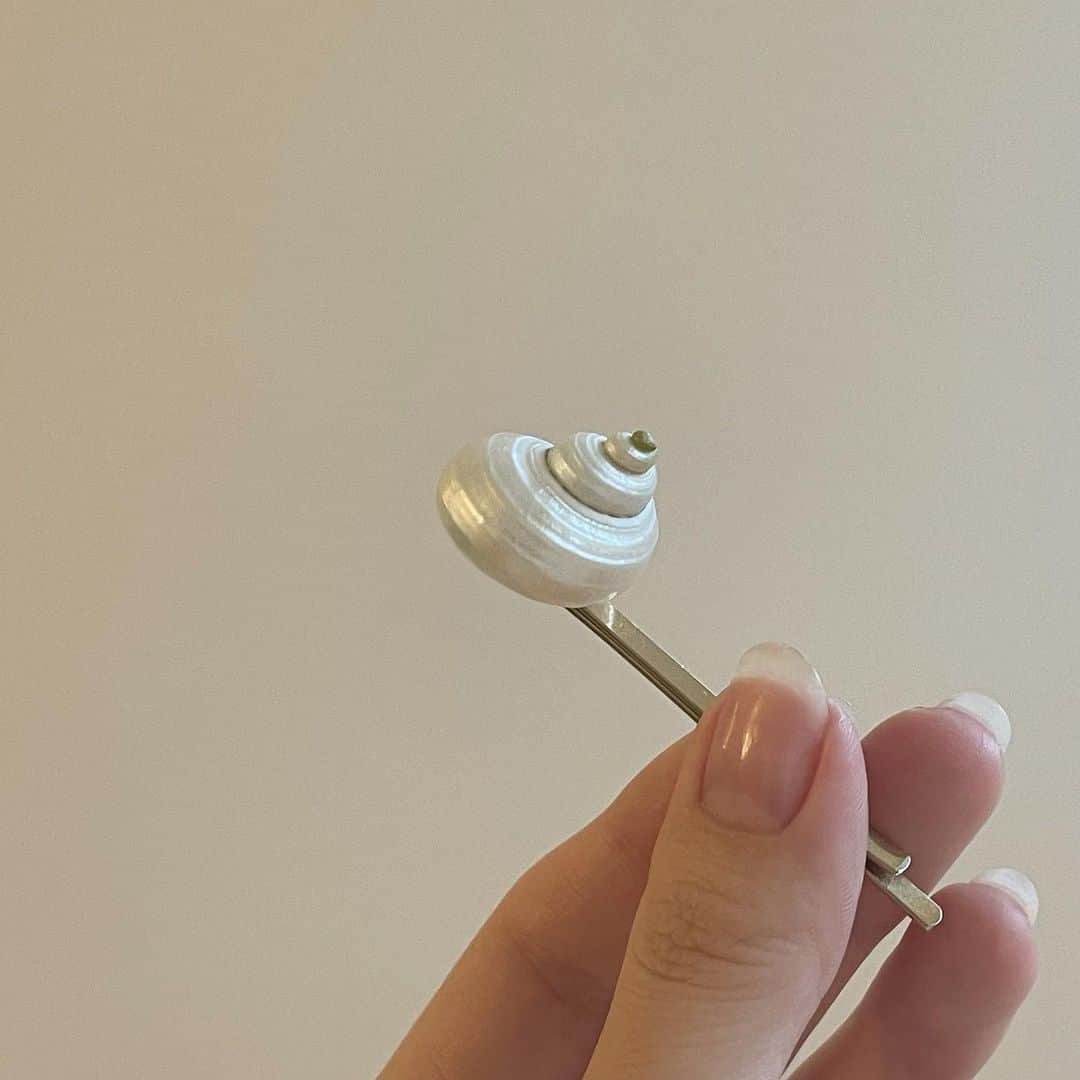 Tomomi Teradaのインスタグラム：「１回も使ったことない🐚🤍 ただの貝殻コレクターです。」