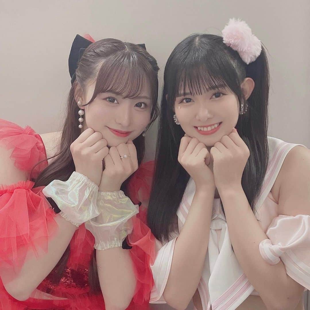 山﨑夢羽のインスタグラム：「． こっちゃん♥️♥️ @kotomi_5chan    #かわいい #きゃんちゅー #立花琴未  #BEYOOOOONDS #山﨑夢羽 #02」