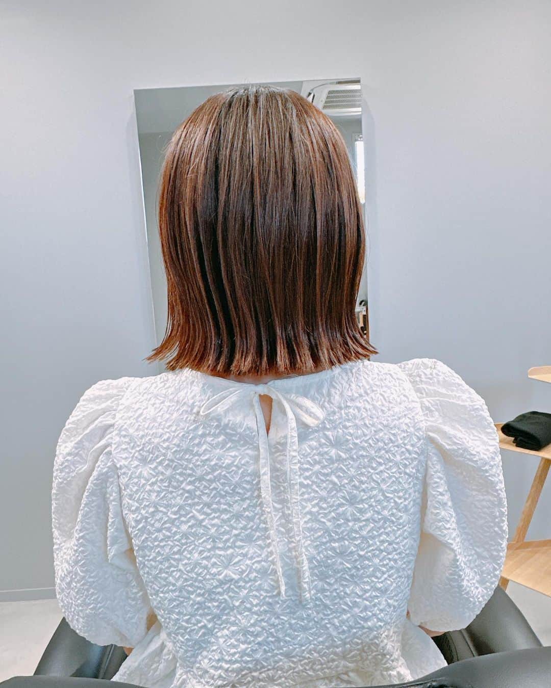 林藍菜さんのインスタグラム写真 - (林藍菜Instagram)「オープンおめでとうございます ˎˊ˗ 出来立てほやほやのみほちゃんのお店へ。 @garan_mh.shimizu   イメージが伝わった💇大満足♡  #hairsalon #newopen #haircut #open🙌 #garan #富山美容室」5月24日 19時09分 - hayashi_aina