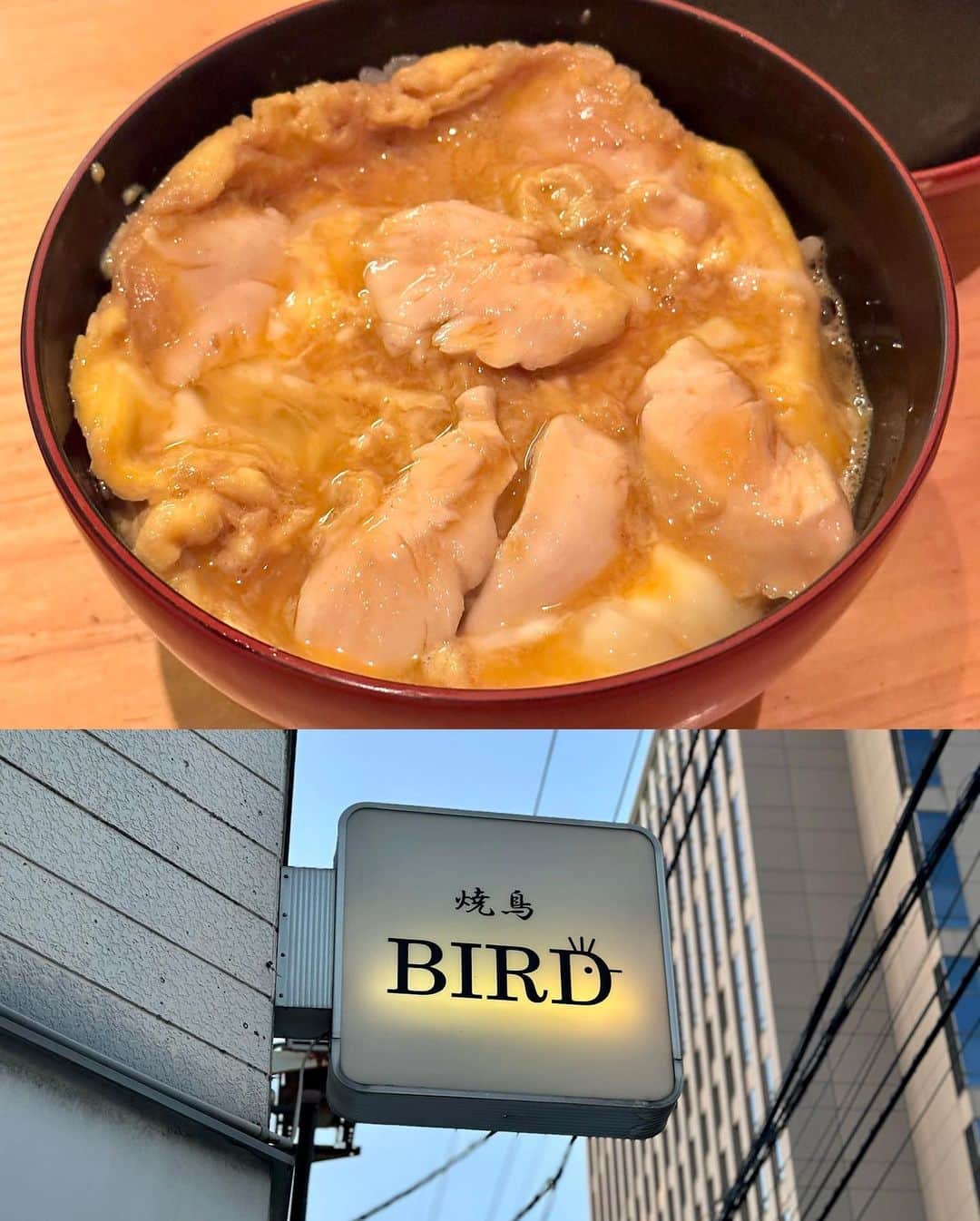 秋山具義さんのインスタグラム写真 - (秋山具義Instagram)「金沢でも焼鳥をいろいろ食べに行こうと思っているのですが、『BIRD』素晴らしかった！ あっさりしている部位、脂の美味しい部位のバランスが最高で、ひざとヒップは感動的に美味しかった！ 椎茸の味付けも良かったな〜！ コース外で追加の親子丼が、ささみというのも〆としては凄く良いと思いました！　　  #金沢bird #具義焼鳥2023 #具義丼2023 #具義金沢2023 #具義初訪問2023」5月24日 20時57分 - gugitter