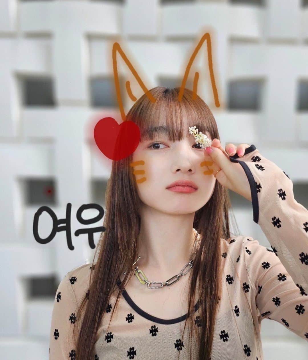 新野尾七奈のインスタグラム：「Galaxy S23 Ultra 📱💕 画質も最高、ポートレート最高、 お絵描き楽しー💕💕💕 時間を忘れて無我夢中になれる時間が好き。 世界に一つだけの写真ができるってなんか特別で大好きな人達に送りたくなっちゃう❤️   @samsungjpn #GalaxyS23Ultra #TeamGalaxy #withGalaxy #Galaxyのある生活 #ambassador」