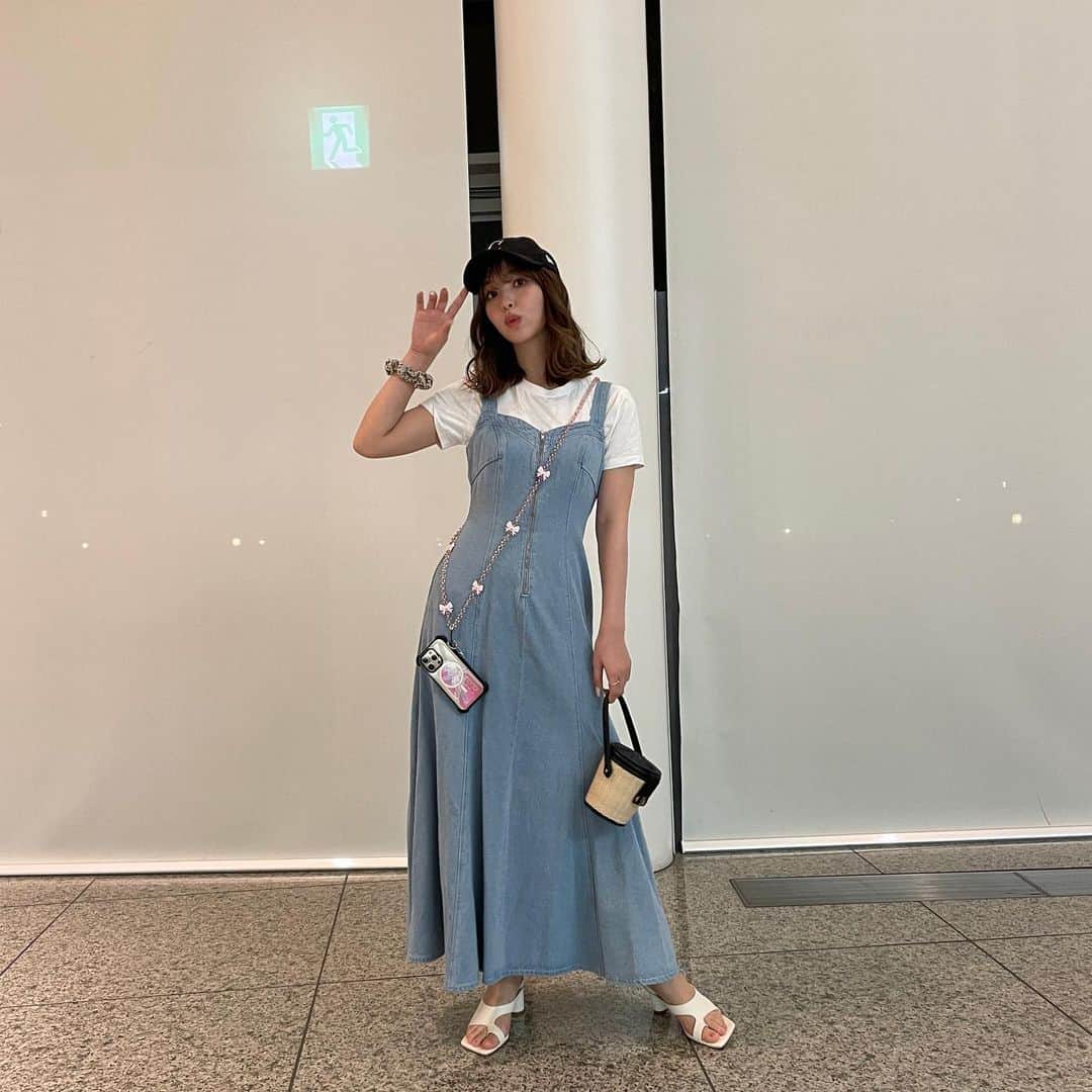 藤田ニコル（にこるん）のインスタグラム：「今日の私服💗🎀 @calnamur_official」