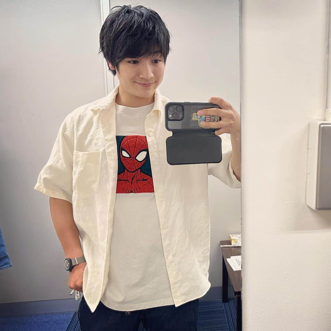 本田剛文さんのインスタグラム写真 - (本田剛文Instagram)「親愛なる隣人コーデ！  #スパイダーマン #Spiderman #マーベル #MARVEL #私服 #実は #下着のパンツも #スパイディ #ボイメン #本田剛文」5月24日 22時37分 - boymen_honda