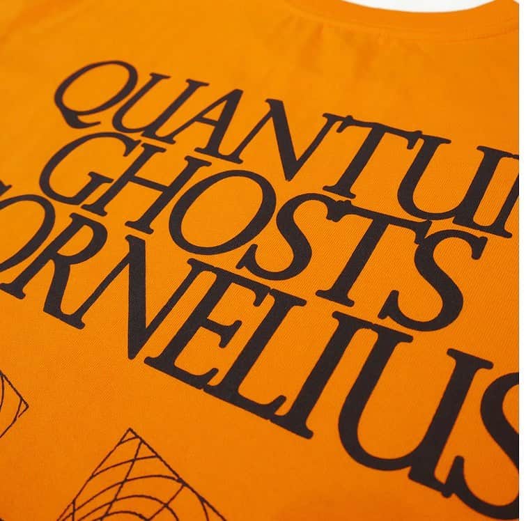 小山田圭吾のインスタグラム：「⚡️💥👕💥⚡️ Cornelius「Quantum Ghosts」T-Shirts (Available Now!)  <Cornelius Official Merchandise> Online shop shipping worldwide now! For more information, please visit link in bio.」