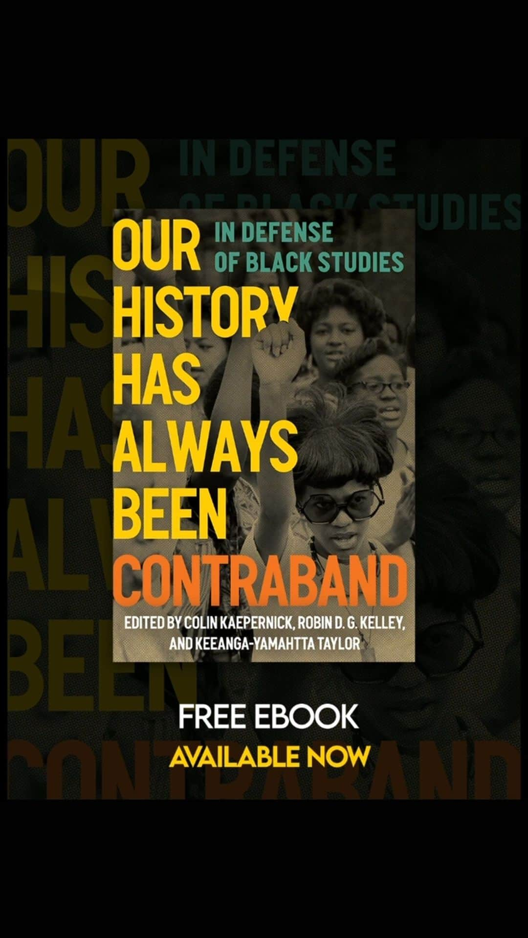 コリン・キャパニックのインスタグラム：「OUR HISTORY HAS ALWAYS BEEN CONTRABAND is the type of book @flgovrondesantis doesn’t want you to read.  Today, @kaepernickpublishing & @haymarketbooks are releasing it as a free ebook.  Grab your copy at KaepernickPublishing.com (link in bio) & remember to pre-order the print edition (avail July 4th).」