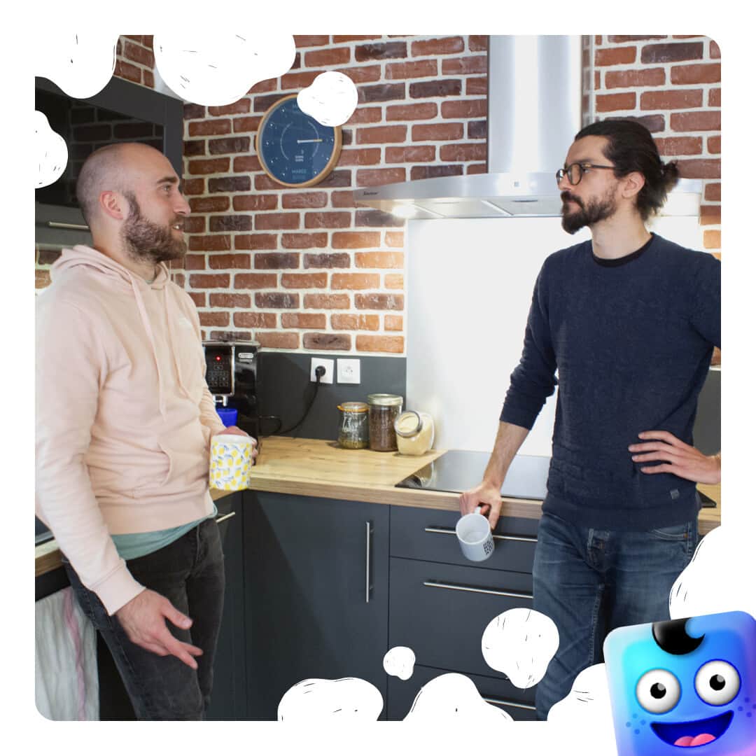 Iconosquareのインスタグラム：「At Iconosquare, our teams are our strength! 💪🏼  You've probably already seen the beautiful faces of some of our team members like Natasha, Romain, Aymeric, or Emily.  Today, meet Nicolas and Cyrille, they are in charge of the Design and Tech teams, and are both based in the Limoges office in France.  We enjoy working together, exchanging, collaborating on projects and even visiting each other regularly with our office exchange policy.  Meet soon the BERLIN-based team members! 🥨🍺 . #iconosquare #marketingtool #techteams #saascompany #socialmediamanagement」