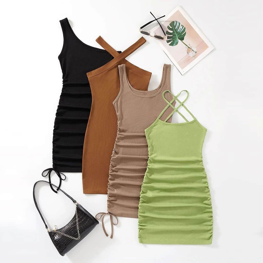 SHEINのインスタグラム：「Which EZwear set is your super soft bodycon vibe? 👇  🔎7422752 7086157 6019482  #SHEIN #SHEINforAll #SHEINstyle #fashion #chic」