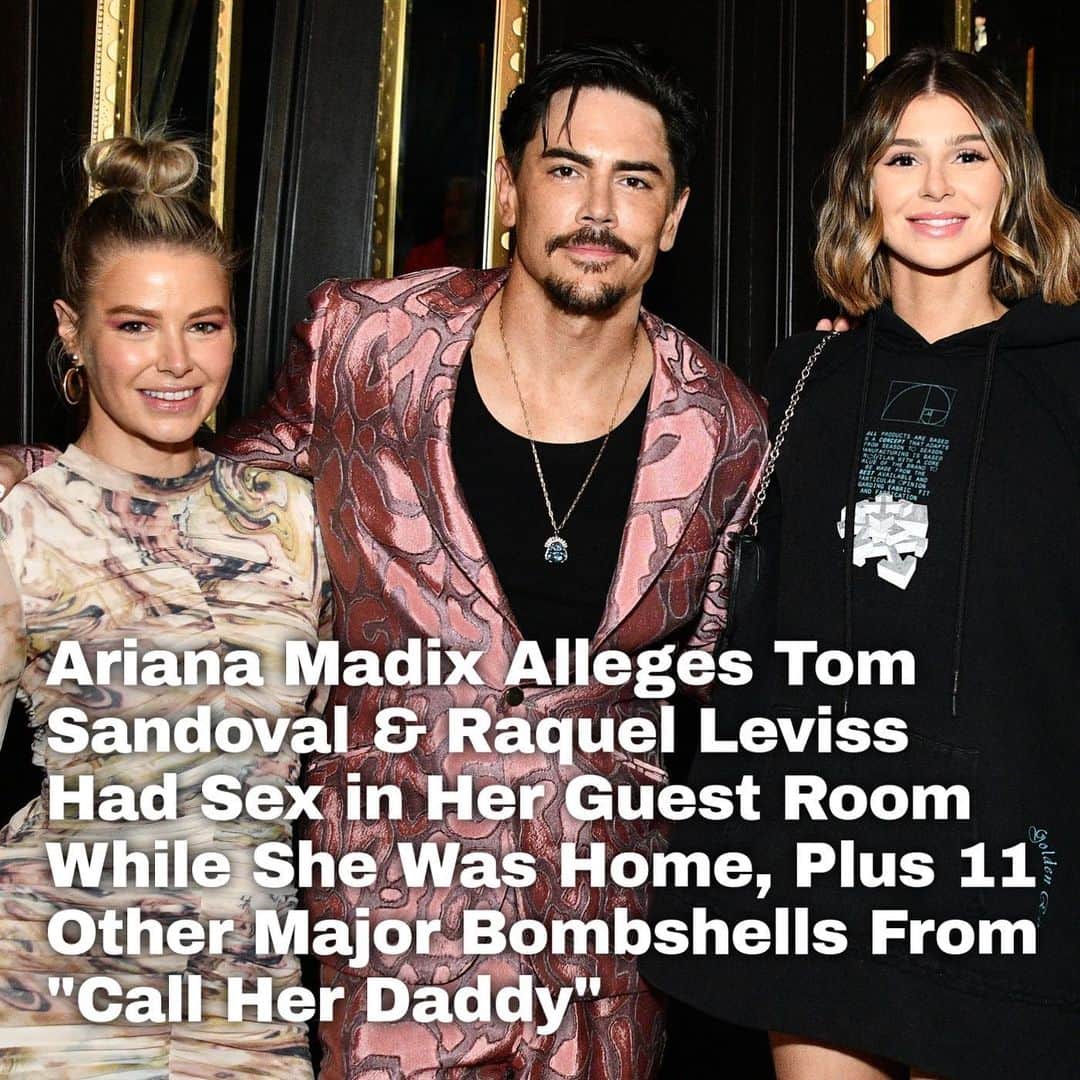 Just Jaredさんのインスタグラム写真 - (Just JaredInstagram)「We've gathered the 12 biggest bombshells from Ariana Madix's two hour podcast interview, and she is not holding back. Does Tom miss her? Did he cheat on her before his affair with Raquel? Did she really threaten to physically harm herself when Tom wanted to break up? Were they in an open relationship? Tap this photo at the LINK IN BIO for the answers to all of these questions and more. #ArianaMadix #RaquelLeviss #TomSandoval Photo: Getty」5月25日 1時13分 - justjared