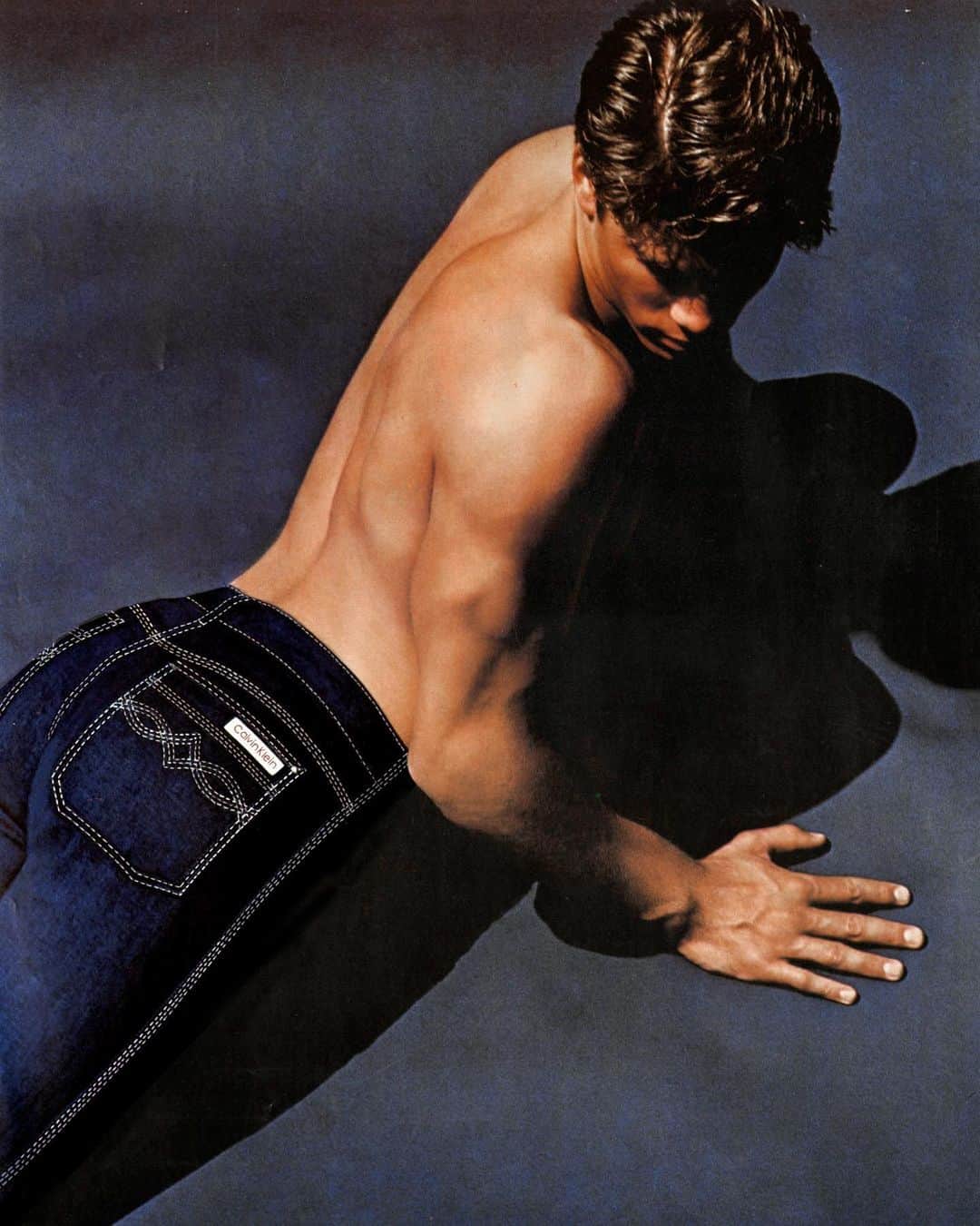 ブルース・ウェーバーさんのインスタグラム写真 - (ブルース・ウェーバーInstagram)「Some very blue jeans I shot for Calvin in 1981.」5月25日 1時49分 - bruce_weber