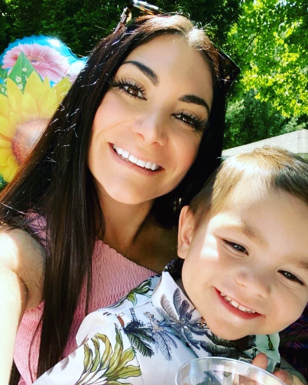 ディーナ・ニコール・コルテーゼのインスタグラム：「My baby boy ❤️ daddies twin @cbuckner_」