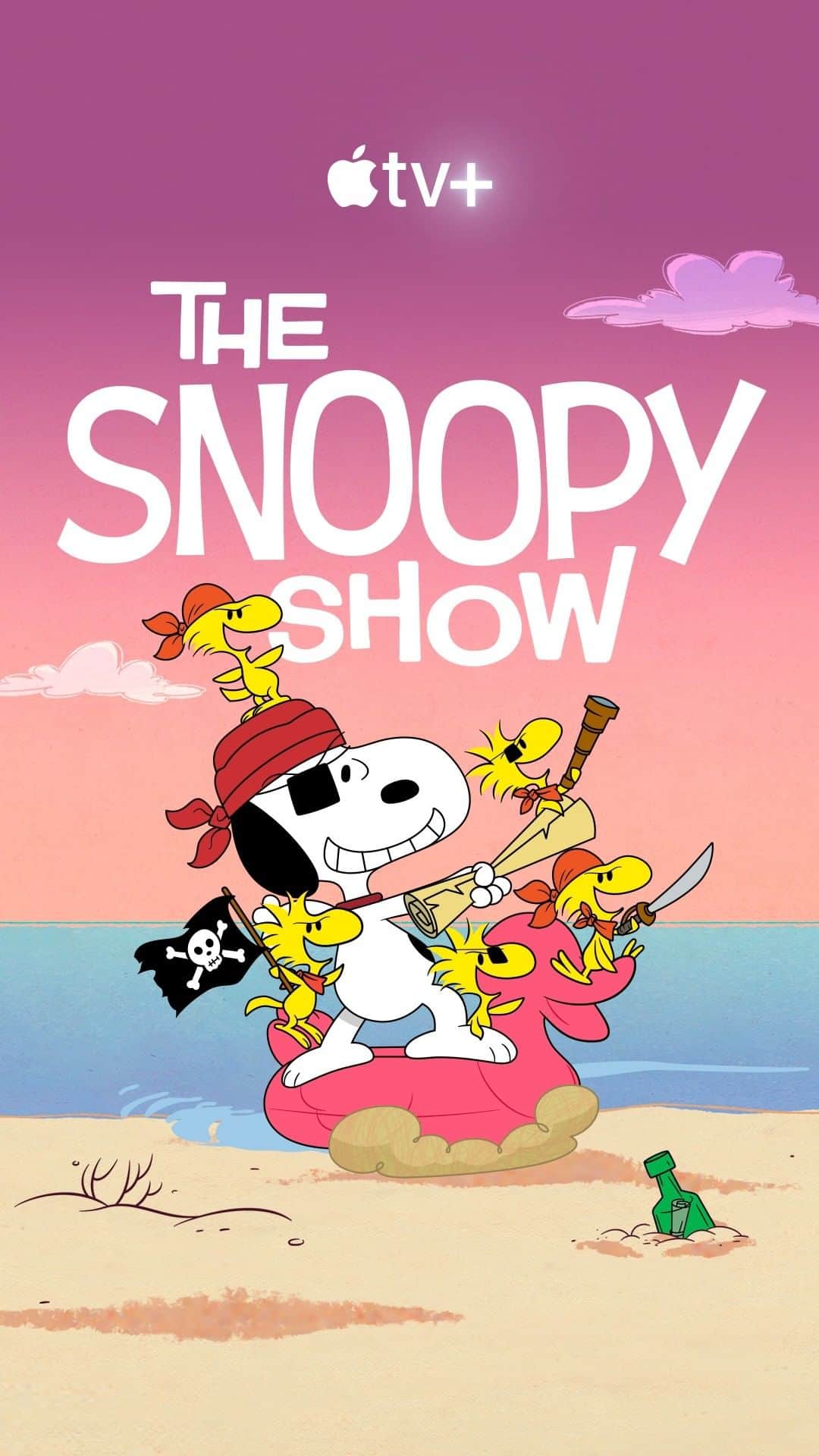 スヌーピーのインスタグラム：「Your favorite beagle is back again with Season 3 of #TheSnoopyShow, streaming June 9 on @AppleTV!」
