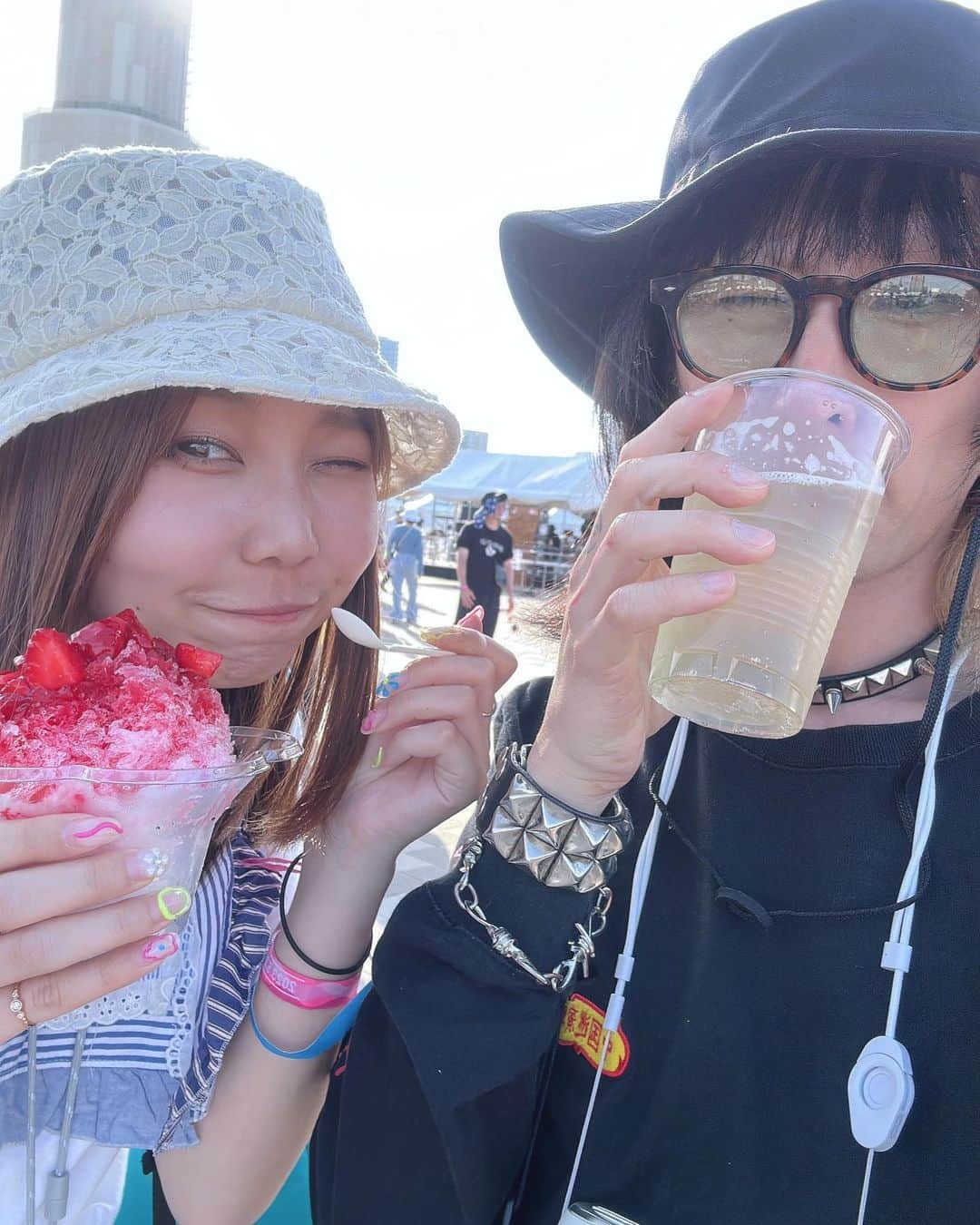 世紀末さんのインスタグラム写真 - (世紀末Instagram)「初めてのフェス、超超超楽しかった~！ 2days踊り狂って足ボロボロのクタクタになったけどそれも含めて良い思い出すぎ。まじで、全部よかった。   #arifujiweekenders   #kobemellowcruise   #ゆちゃをくん」5月25日 2時16分 - se1k1ma2chan
