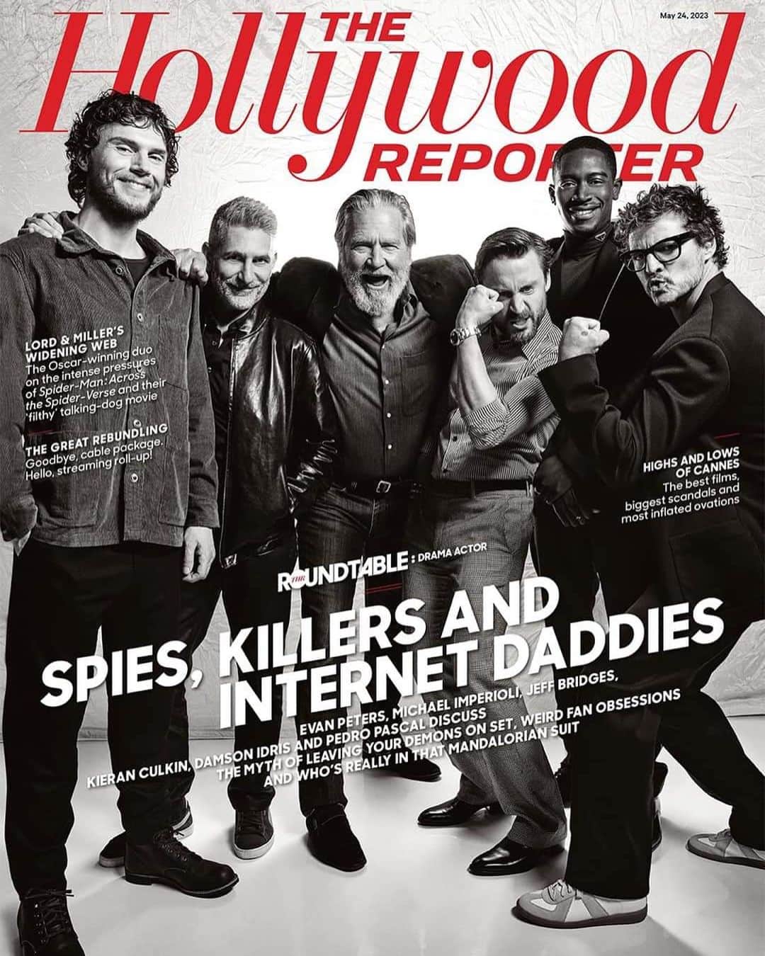 ペドロ・パスカルのインスタグラム：「Huevones hueviando @hollywoodreporter」