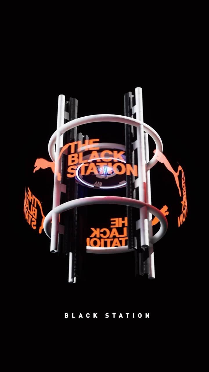 プーマのインスタグラム：「An environment for everyone. Are you 🪨 or ☁️? #BlackStation」