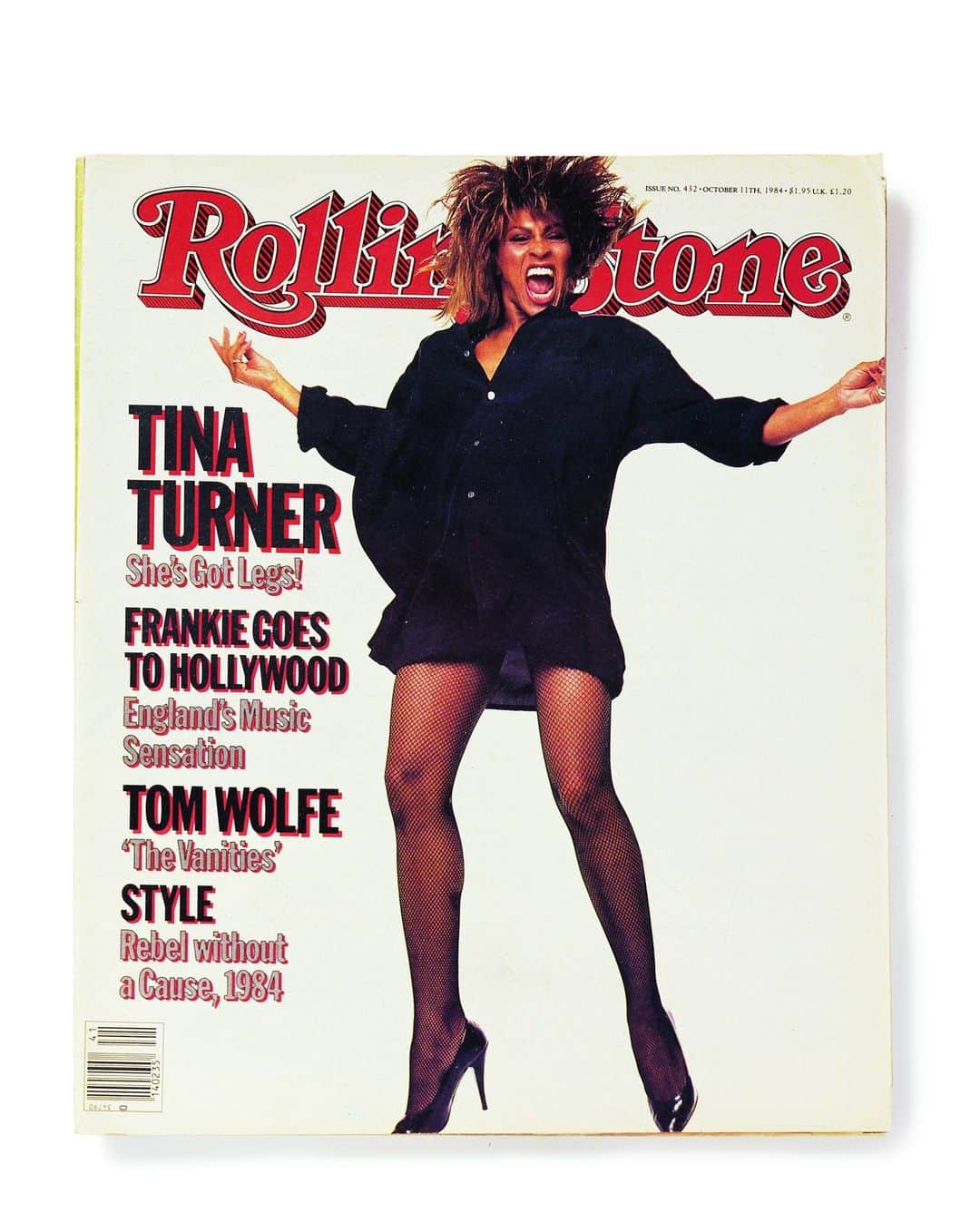 Rolling Stoneのインスタグラム：「Tina Turner was the first woman to appear on the cover of Rolling Stone (our second issue ever). Rest in Peace to a legend and an icon. 🖤」