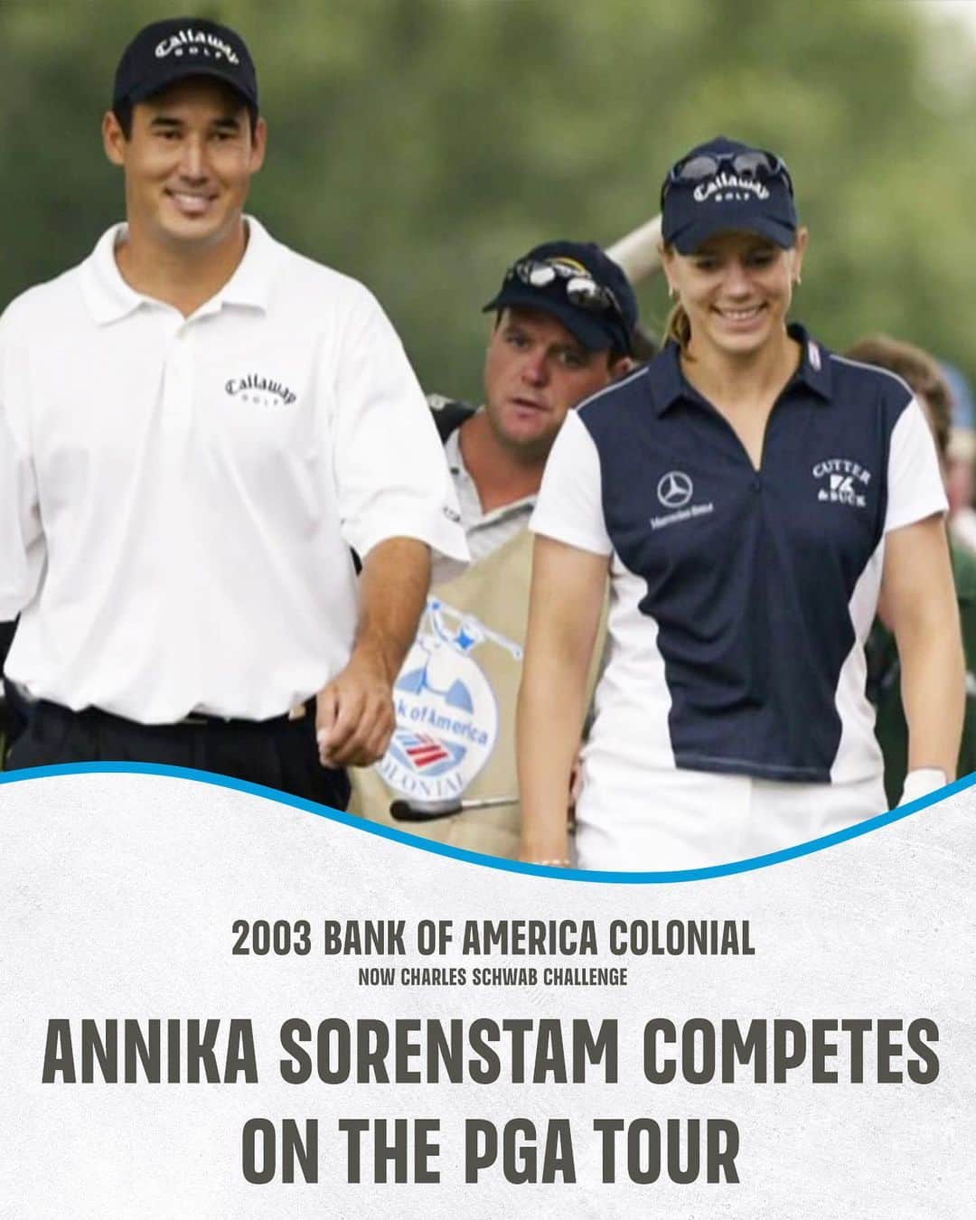 チョン・インジさんのインスタグラム写真 - (チョン・インジInstagram)「This week 20 years ago, Annika Sorenstam became the first woman in 58 years to play an official @PGATOUR event. 🙌」5月25日 6時24分 - golfchannel