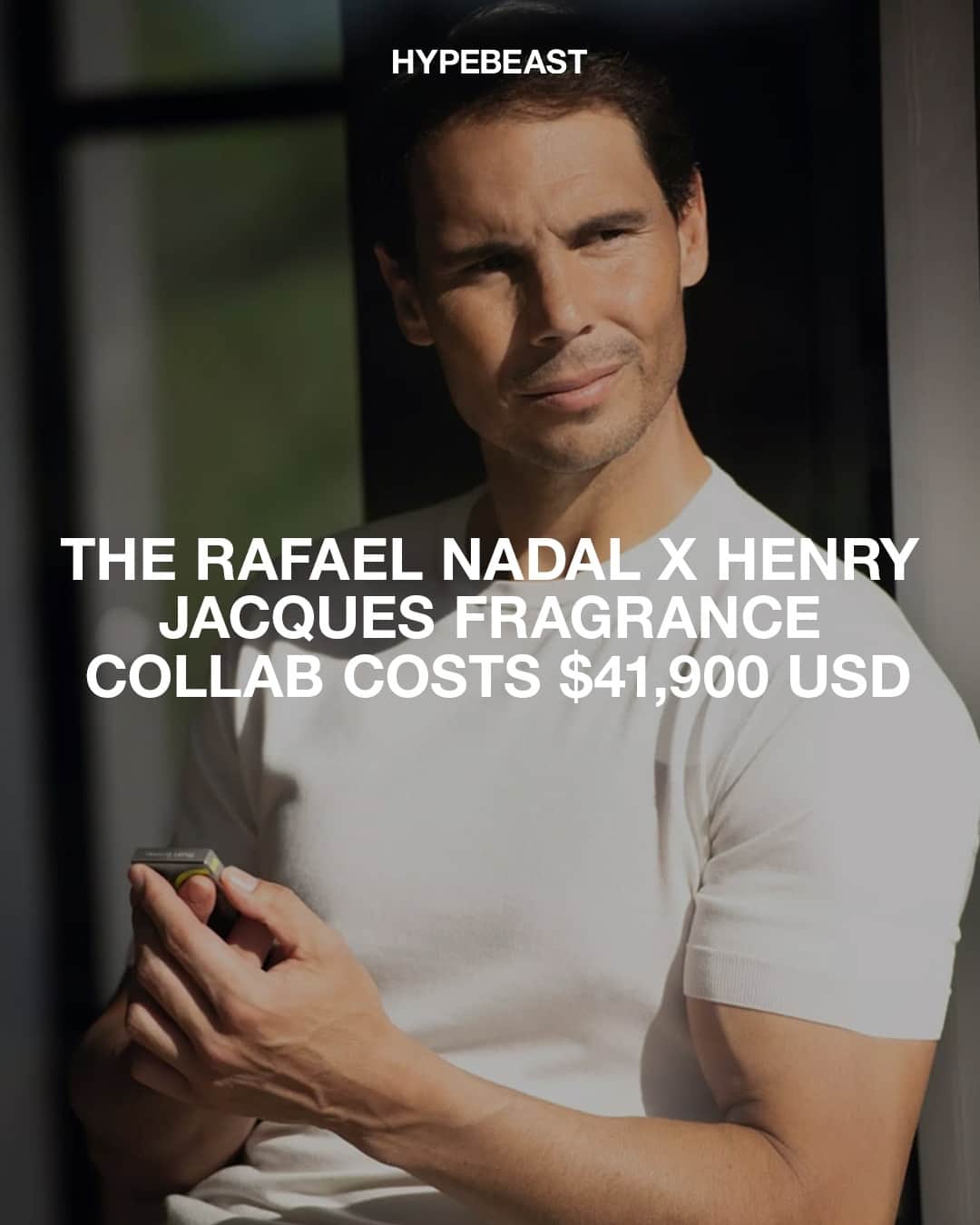 HYPEBEASTさんのインスタグラム写真 - (HYPEBEASTInstagram)「@hypebeaststyle: Last November @rafaelnadal teamed up with French perfumer @henryjacquesparfums for a duo of scents titled “In All Intimacy.” Now, the duo is back with a trio of solid fragrances that will set you back a cool $41,900 USD. Limited to 120 units, the trio of solid scents includes Rafael Nadal No. 1, Rafael Nadal No. 2, and Maria Parello as notes of orange blossom, thyme, jasmine, lavender, bergamot, and citrus take over. ⁠ ⁠ To complete the scents is Henry Jacques’ signature 5-grade titanium “Clic-Clac” case with a curved tennis ball-yellow strip. Those looking to shell out the cash can find the fragrances available at the Henry Jacques boutique in Beverly Hills. ⁠ Photo: Henry Jacques」5月25日 6時30分 - hypebeast